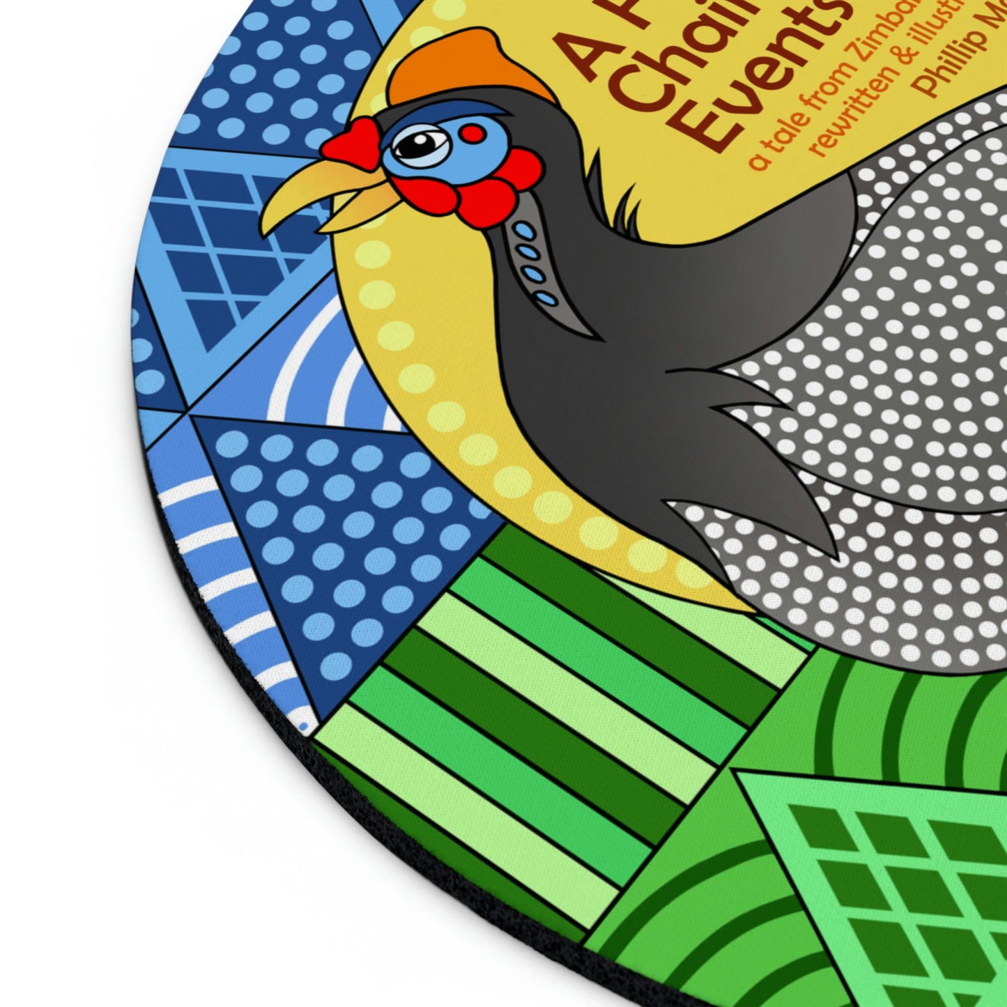 A Fowl Chain of Events Mouse Pad