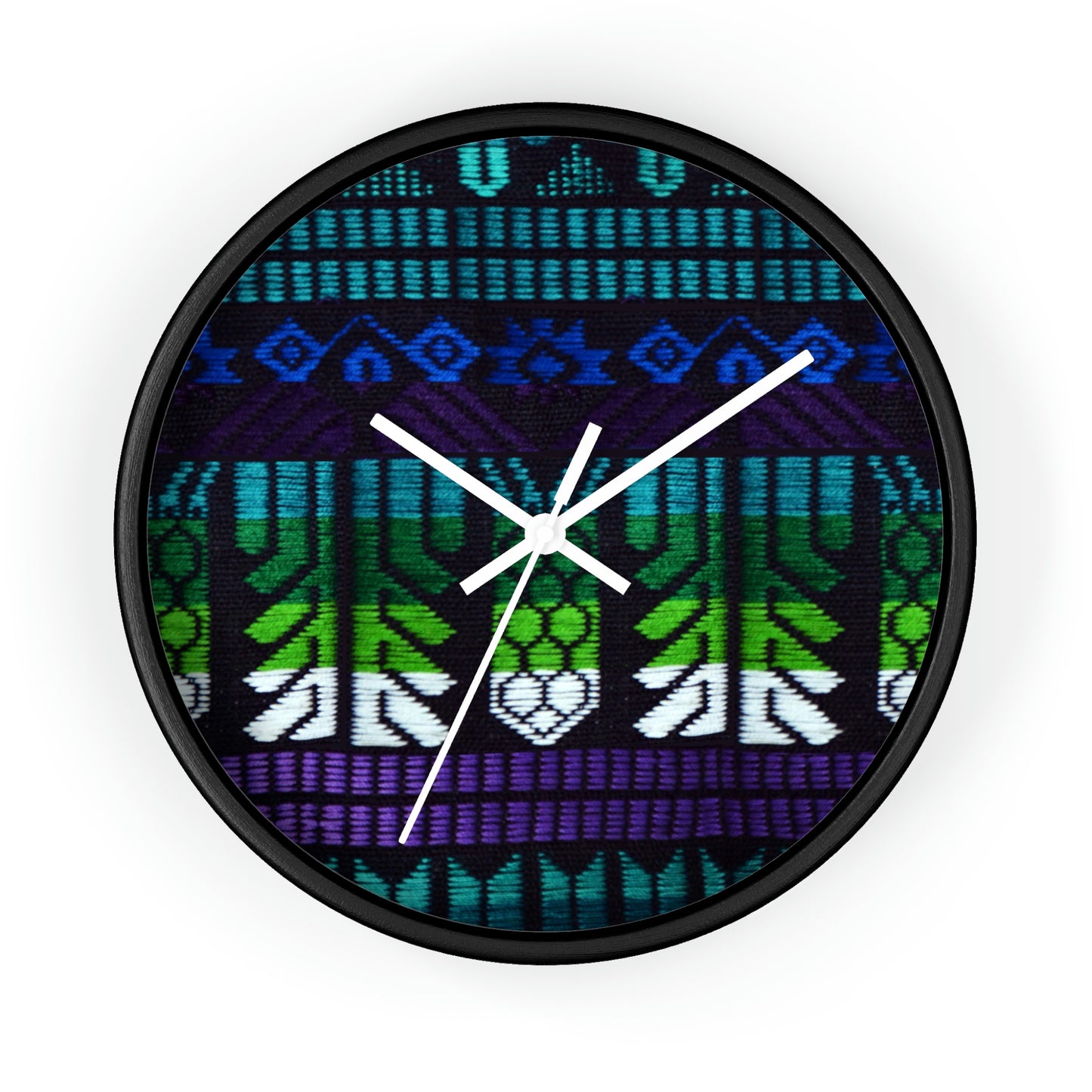 A Pack of Lies Fabric! Wall Clock