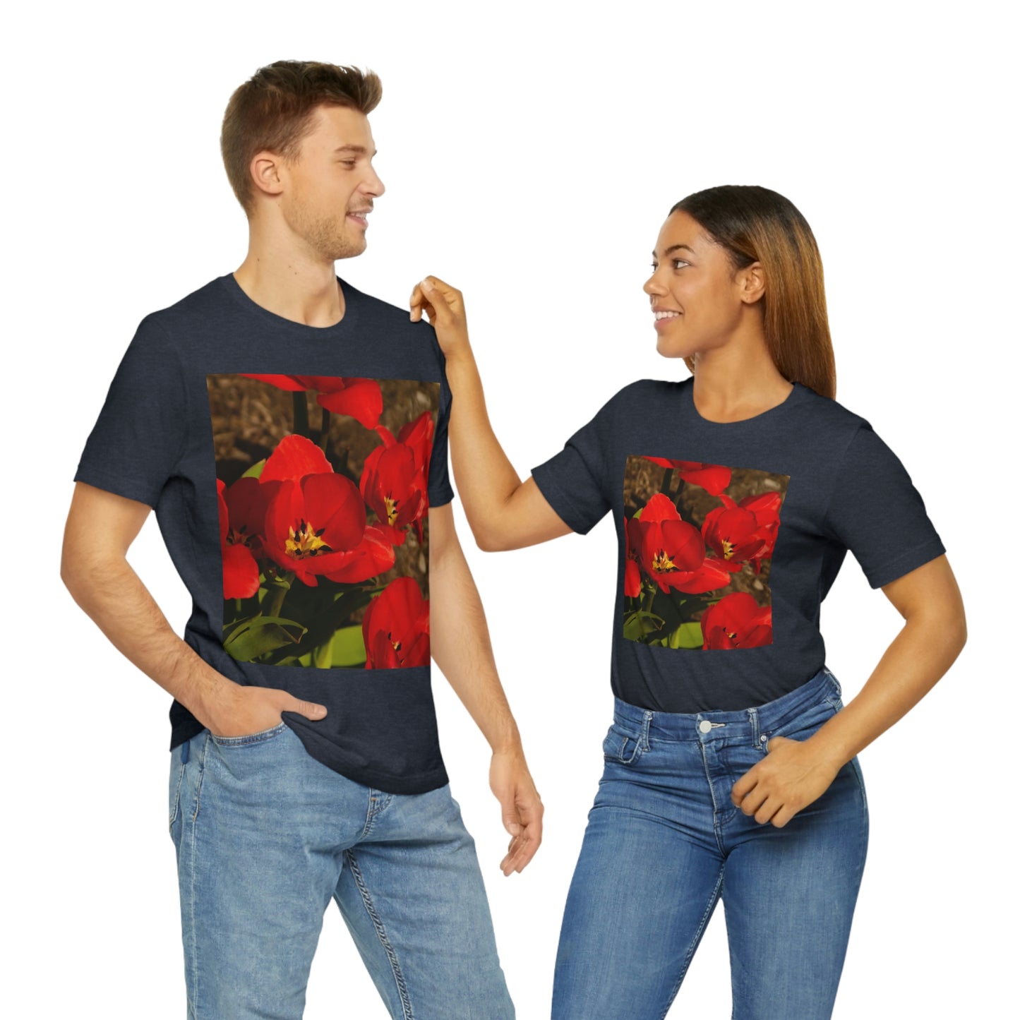 Flowers 05 Unisex Jersey Short Sleeve Tee