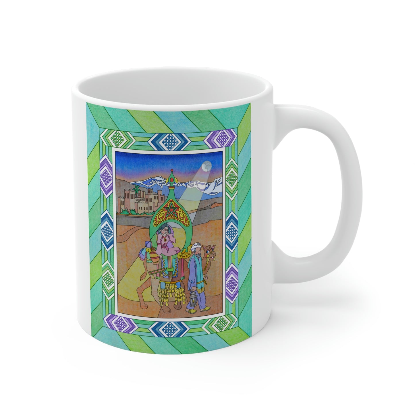 The Stone at the Door! Ceramic Mug 11oz