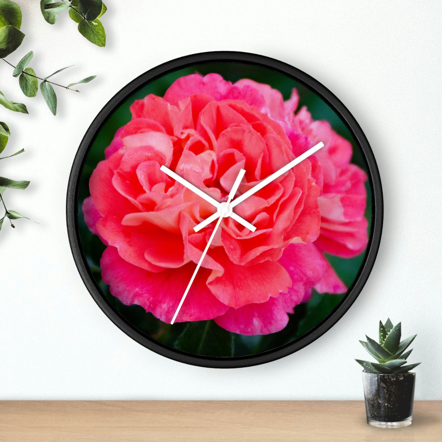 Flowers 08 Wall Clock