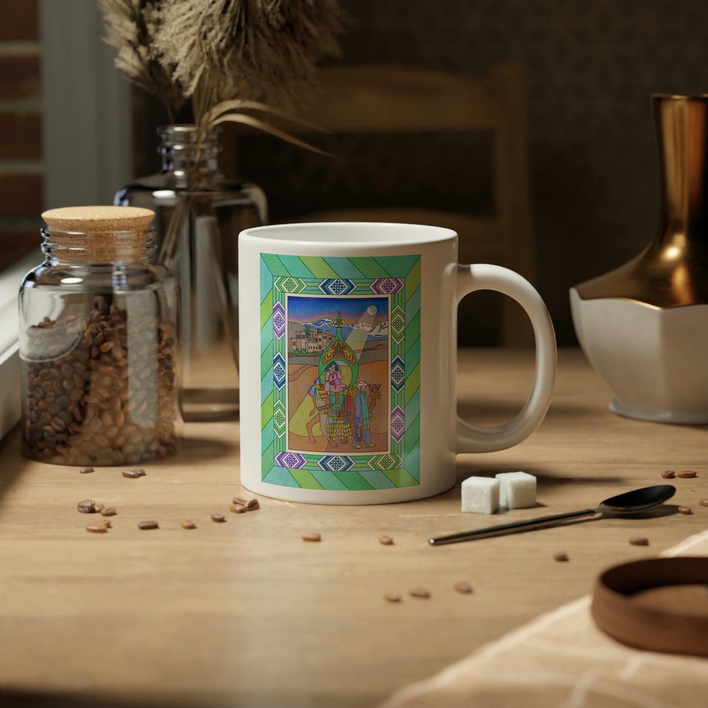 The Stone at the Door! Jumbo Mug, 20oz
