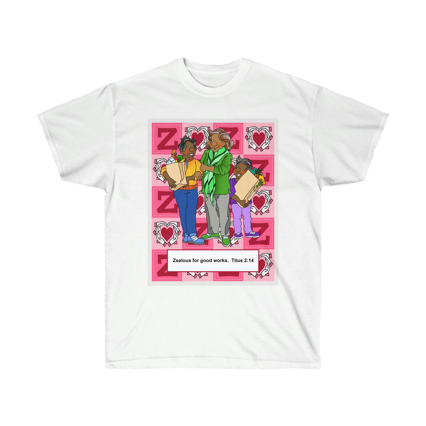 The Bible as Simple as ABC Z Unisex Ultra Cotton Tee