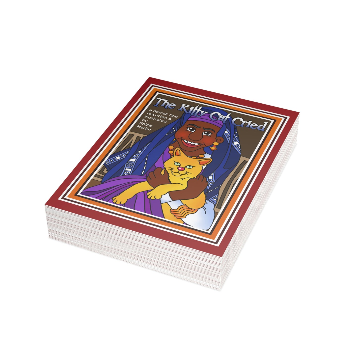 The Kitty Cat Cried Greeting Card Bundles (envelopes not included)