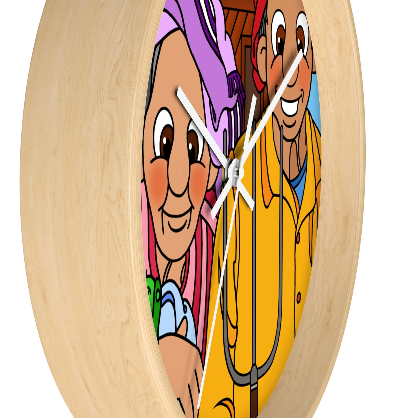 The Frog Princess Wall clock