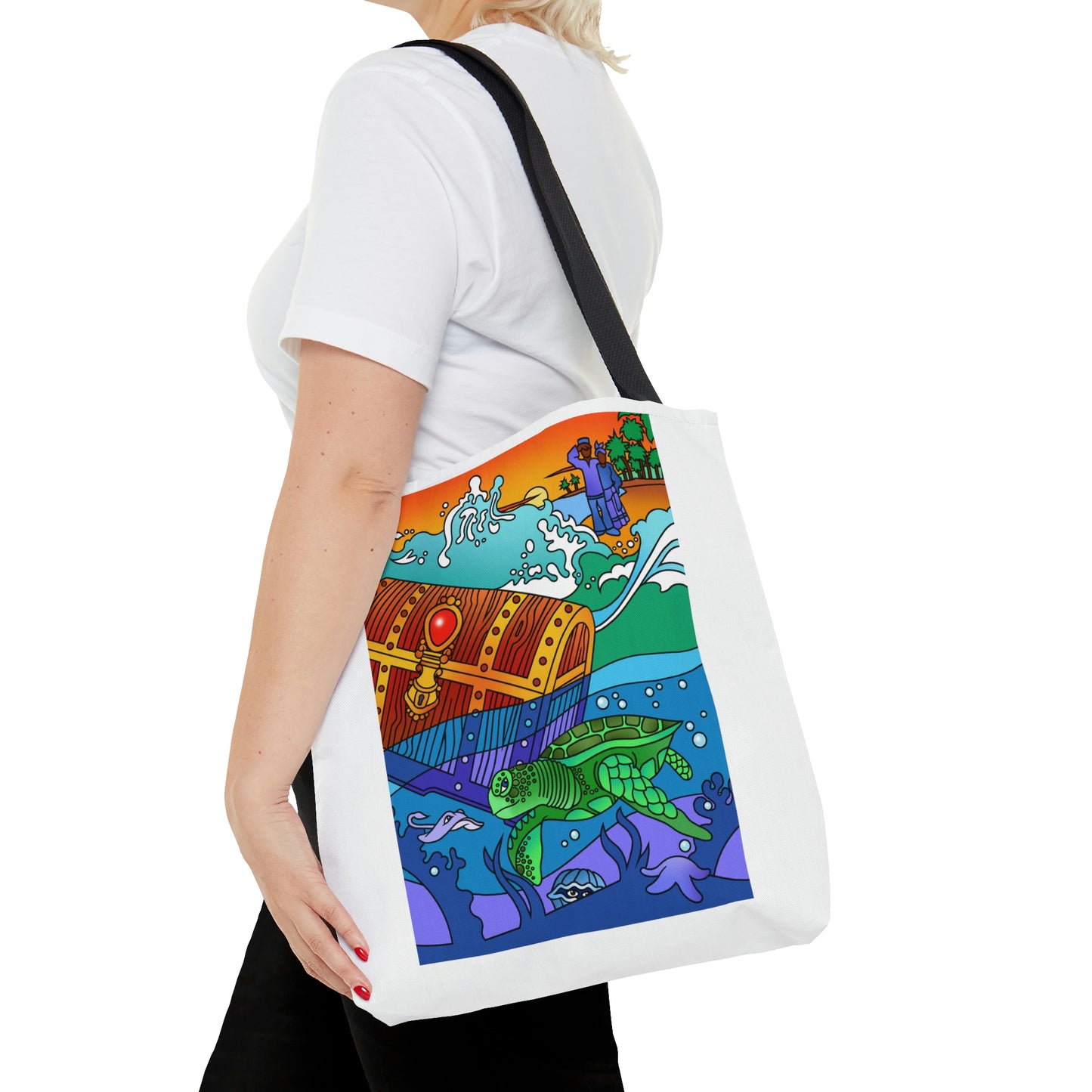 Once Upon East Africa AOP Tote Bag