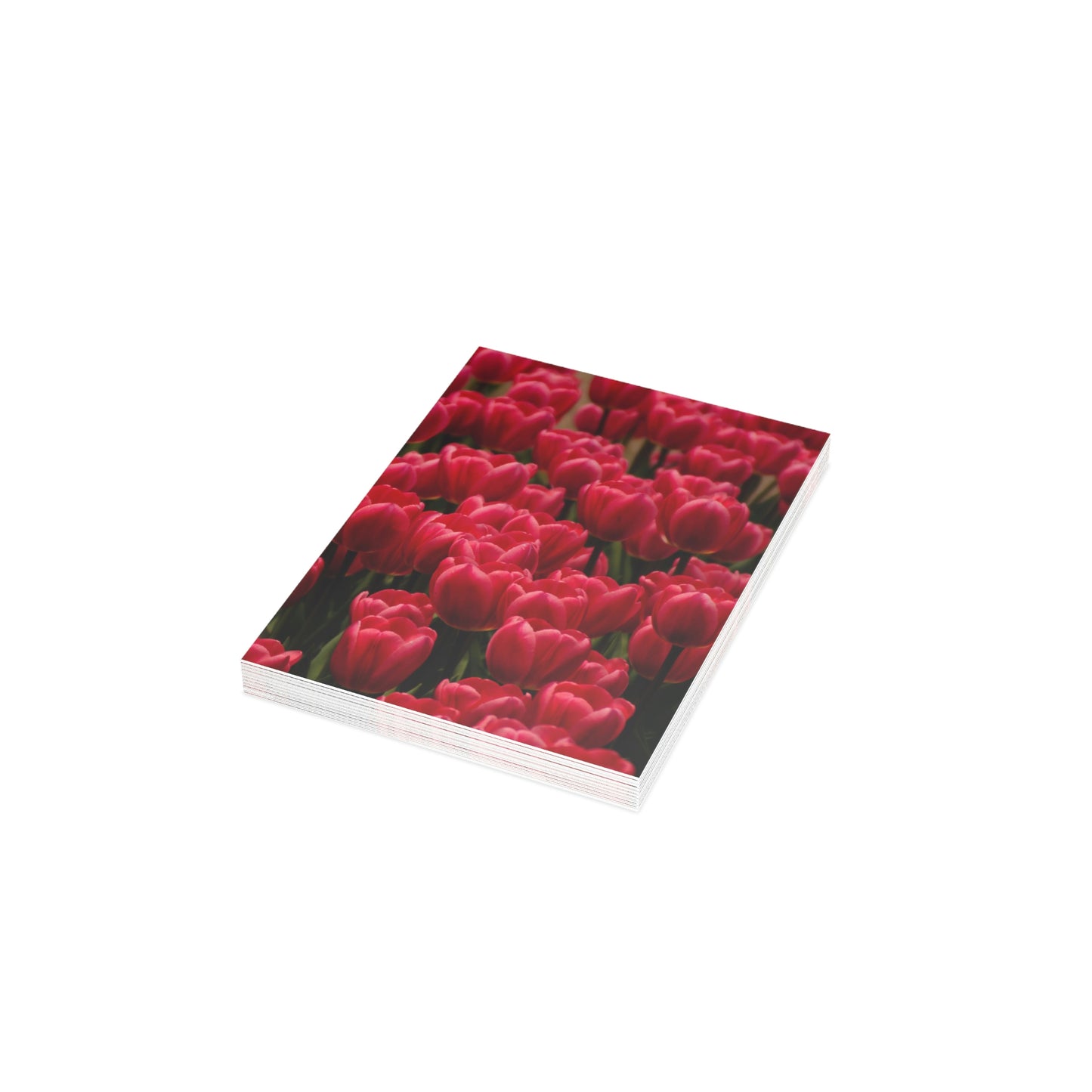Flowers 16 Greeting Cards (1, 10, 30, and 50pcs)