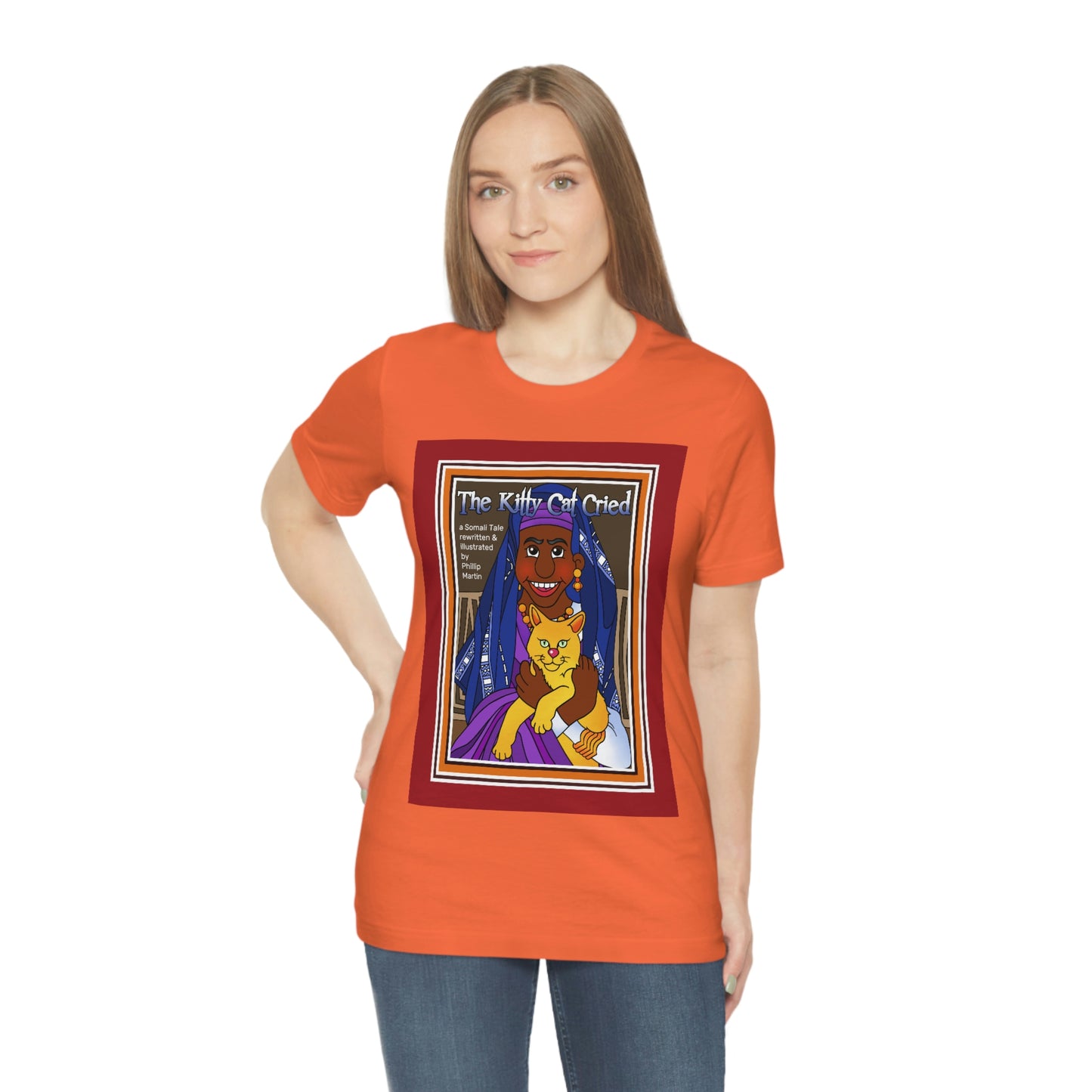 The Kitty Cat Cried Unisex Jersey Short Sleeve Tee