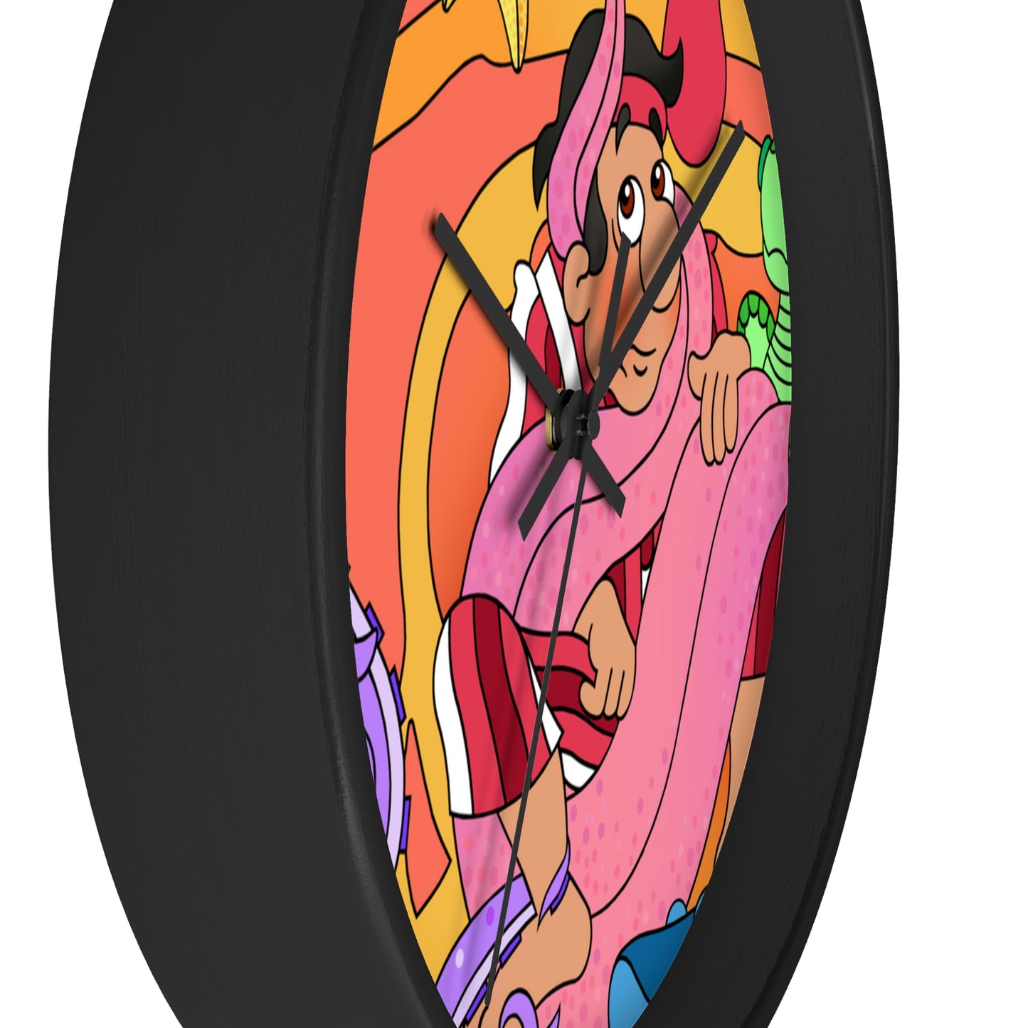 The Story of Jonah Wall clock