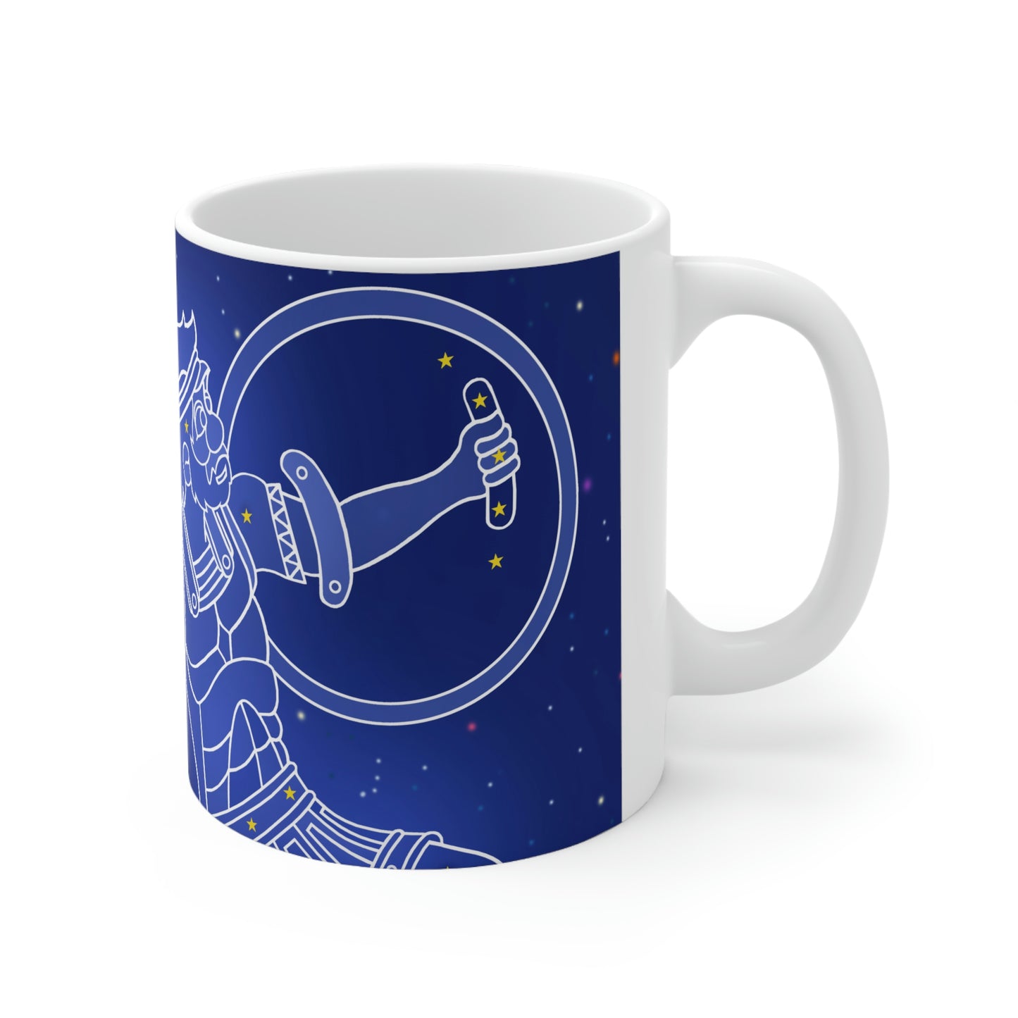 Triple Gratitude with Assorted Monsters!! Ceramic Mug 11oz