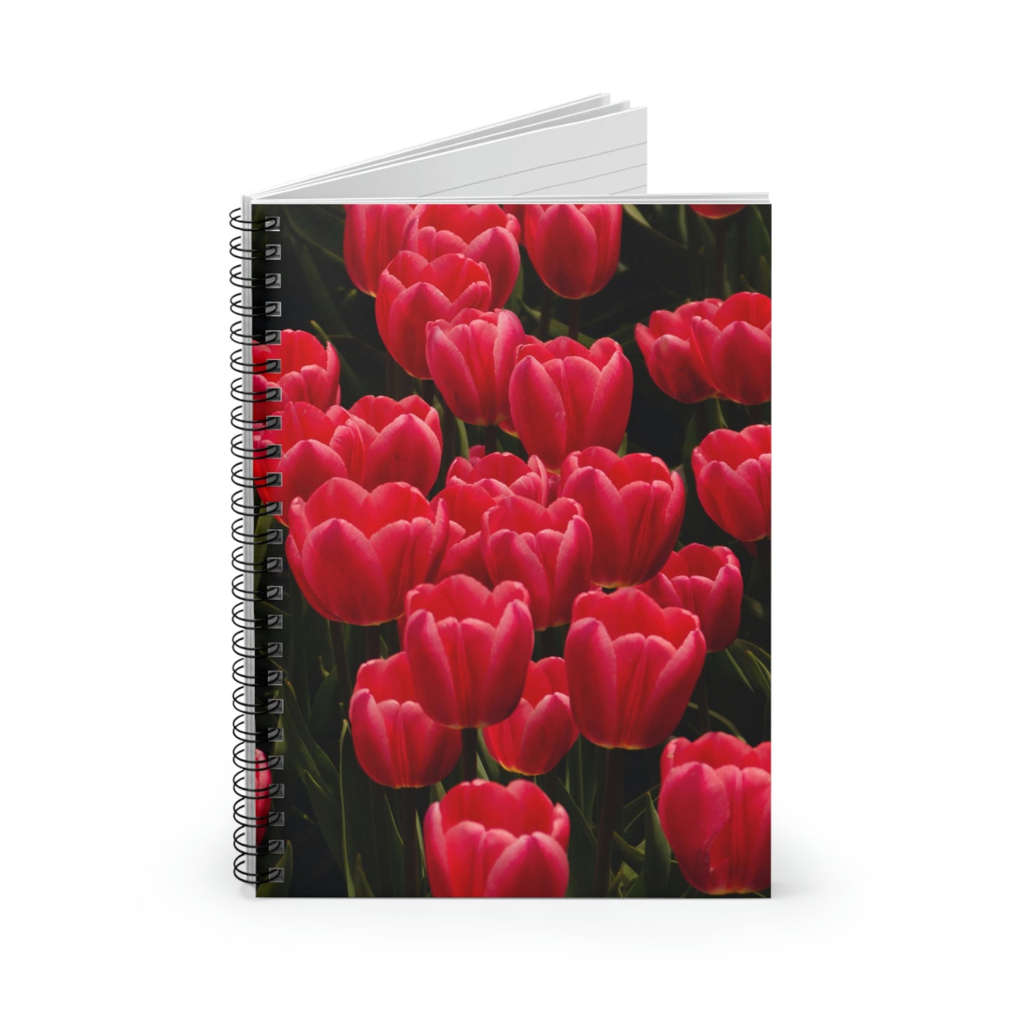 Flowers 24 Spiral Notebook - Ruled Line
