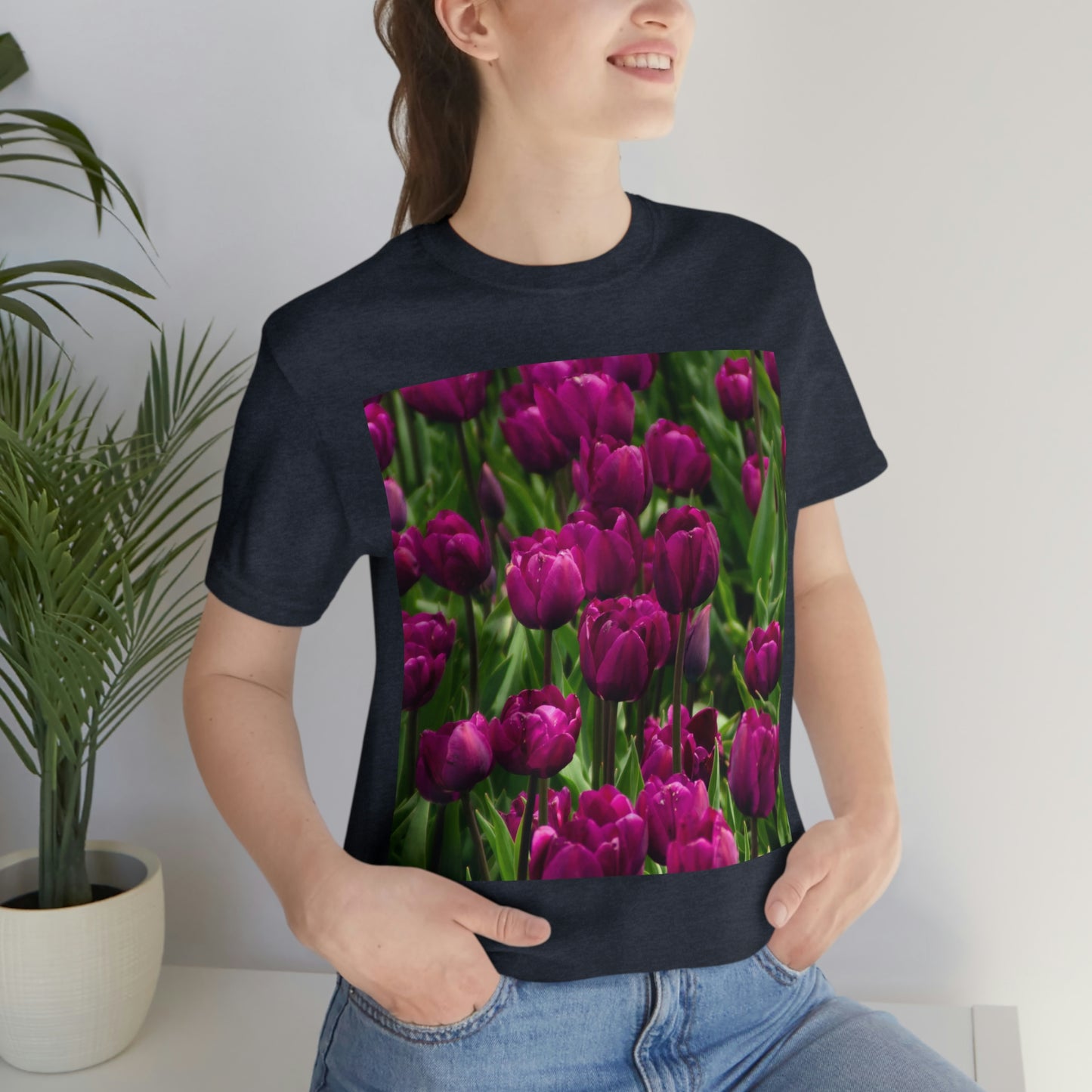 Flowers 20 Unisex Jersey Short Sleeve Tee