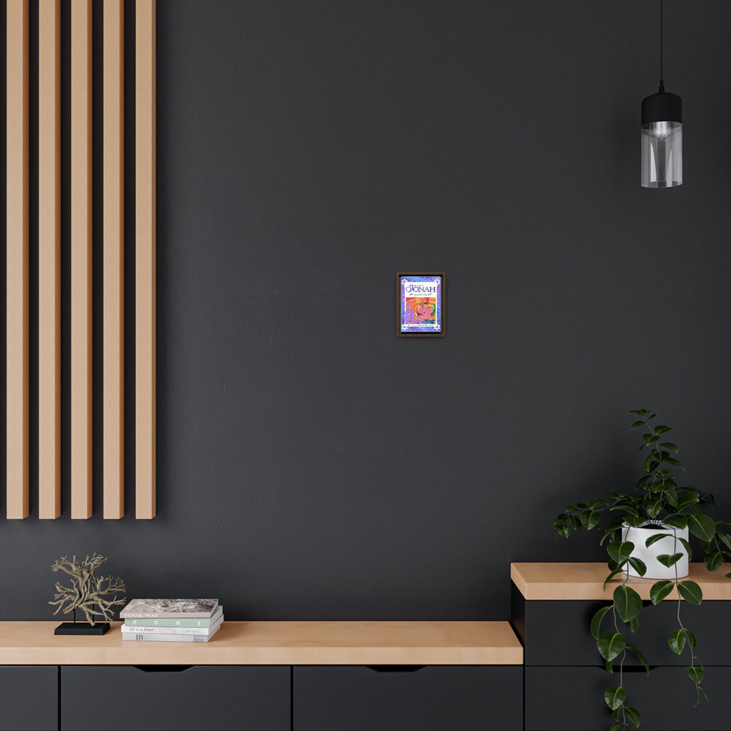 The Story of Jonah Gallery Canvas Wraps, Vertical Frame