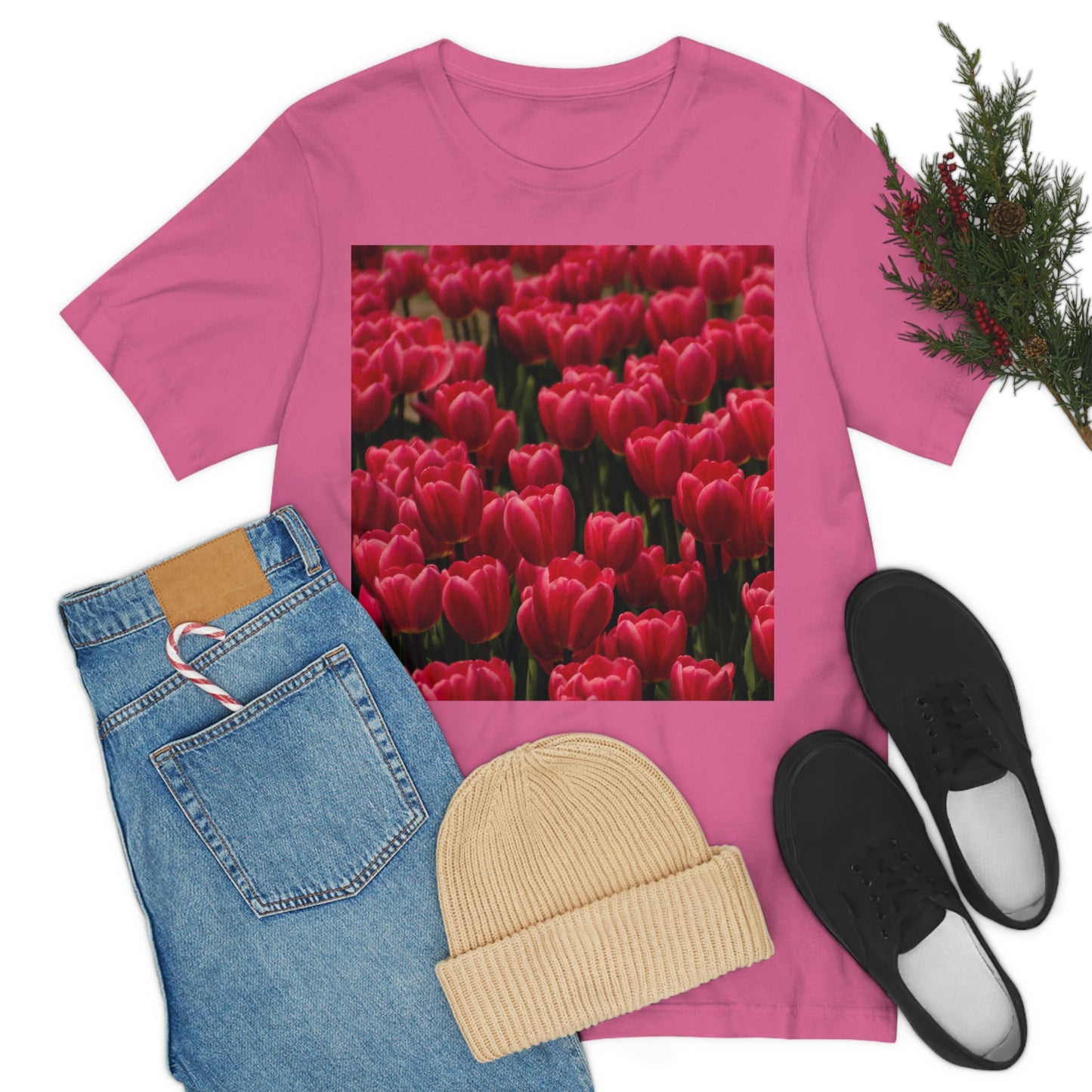 Flowers 15 Unisex Jersey Short Sleeve Tee