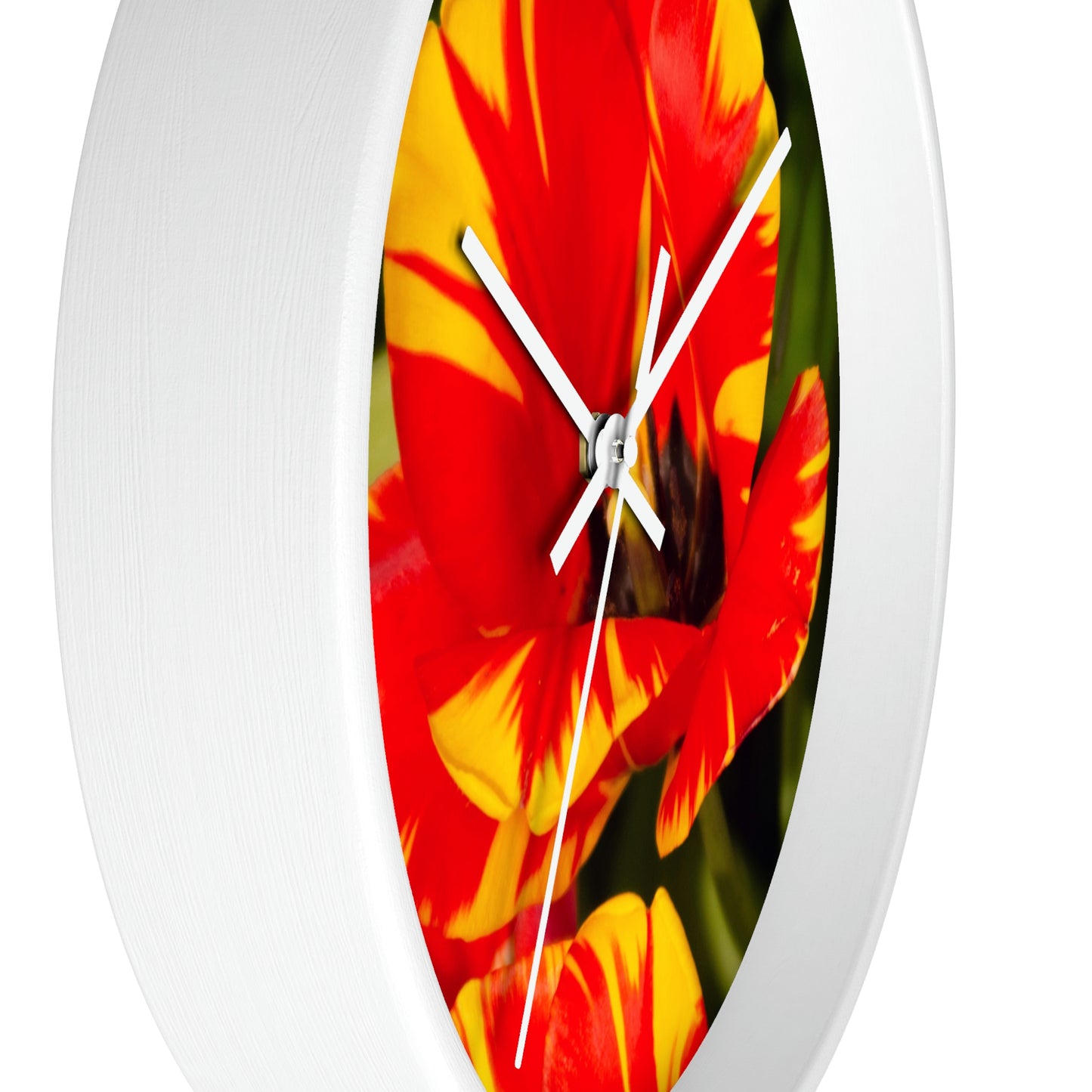 Flowers 12 Wall Clock