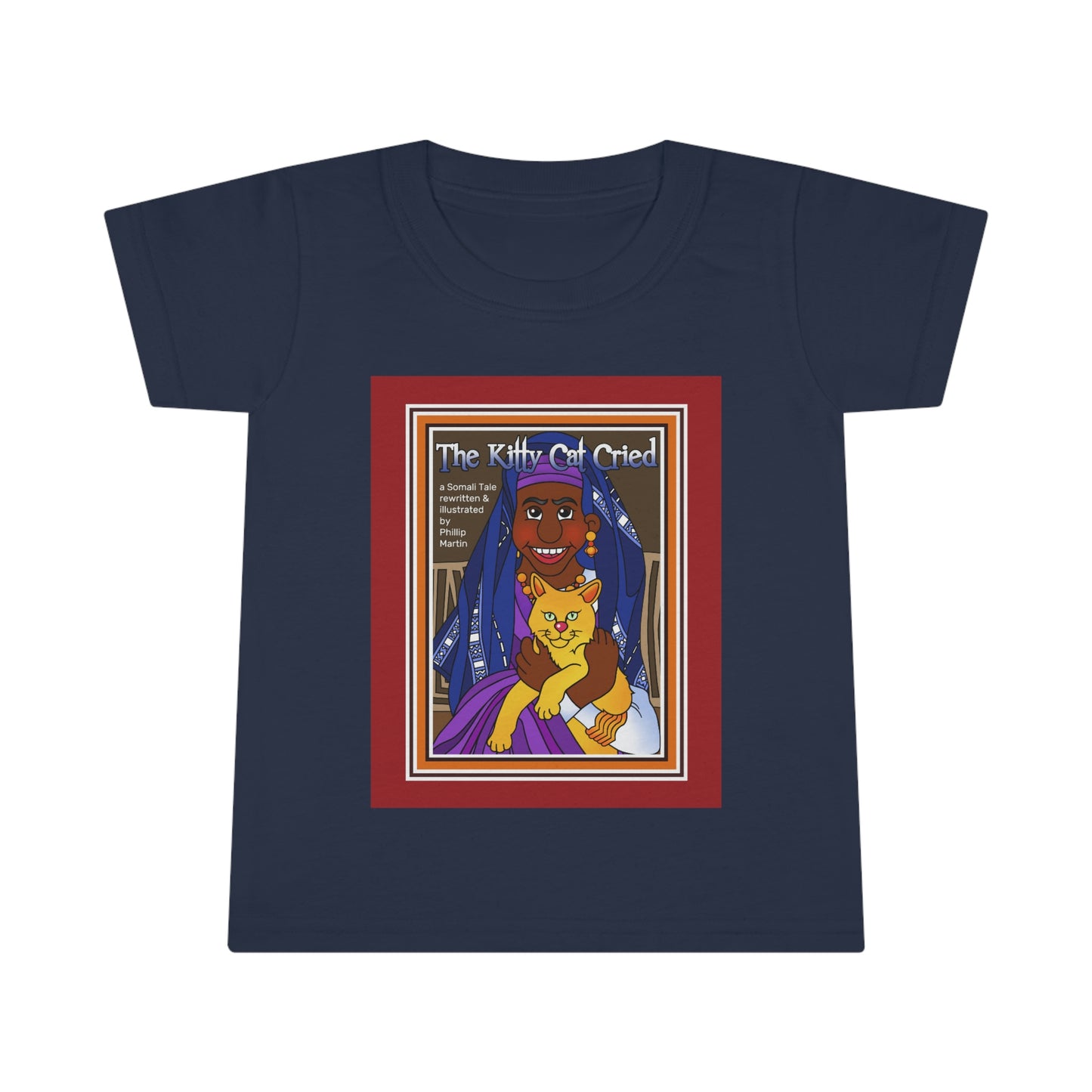 The Kitty Cat Cried Toddler T-shirt