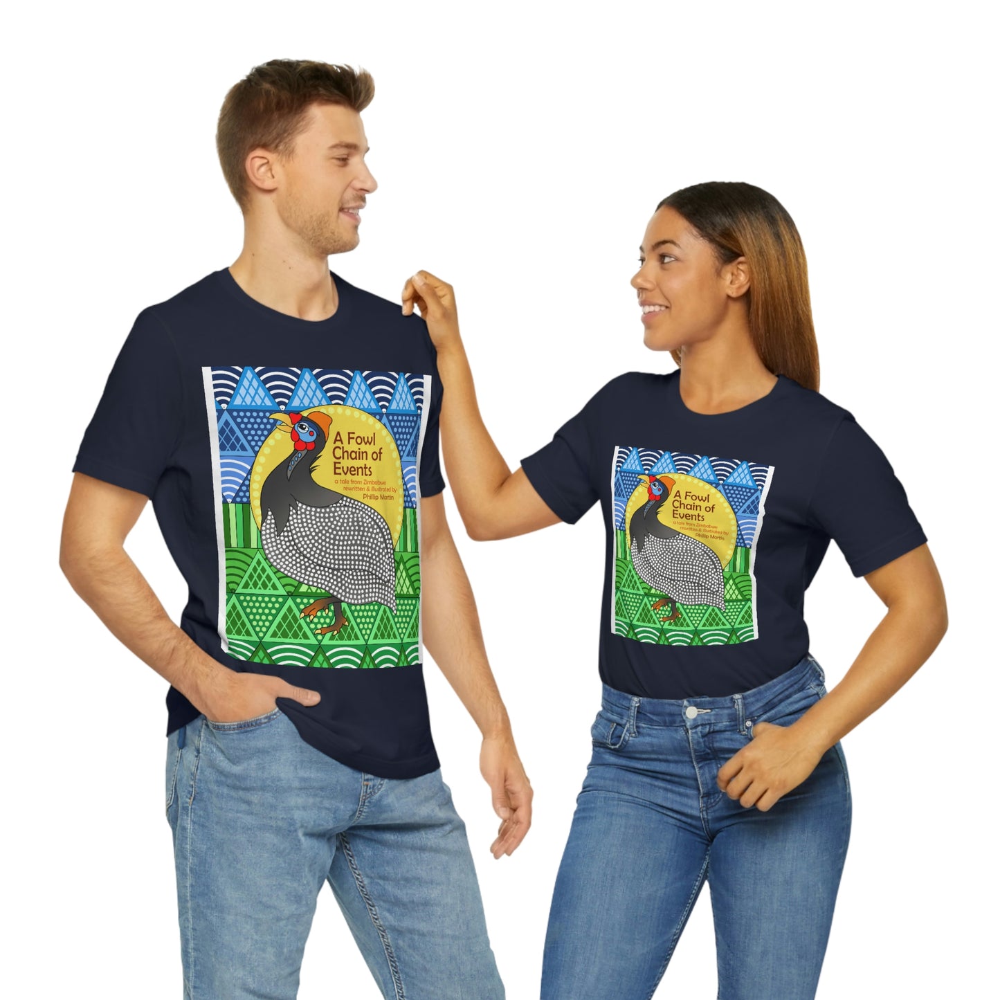A Fowl Chain of Events Unisex Jersey Short Sleeve Tee