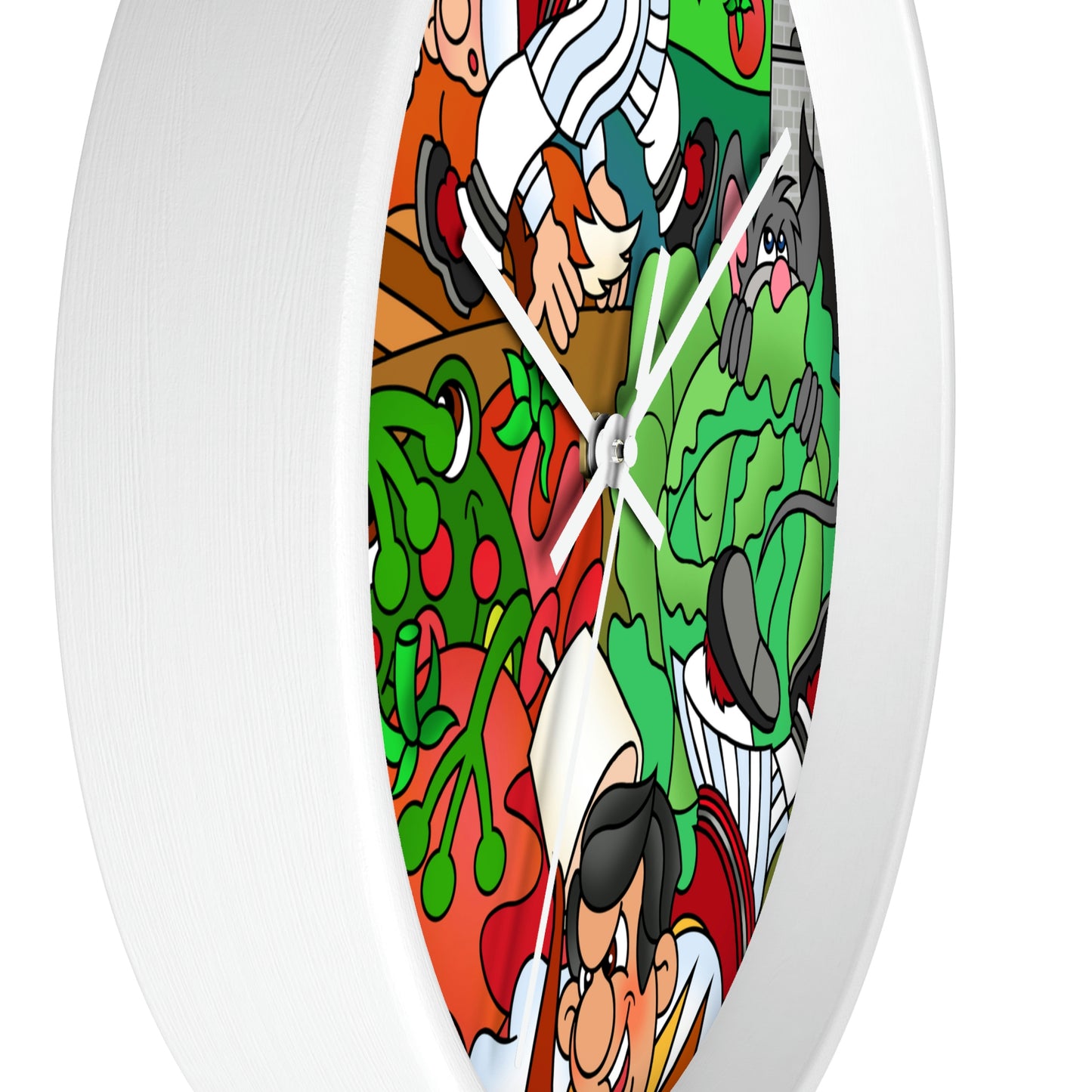 The Half Rooster! Wall clock