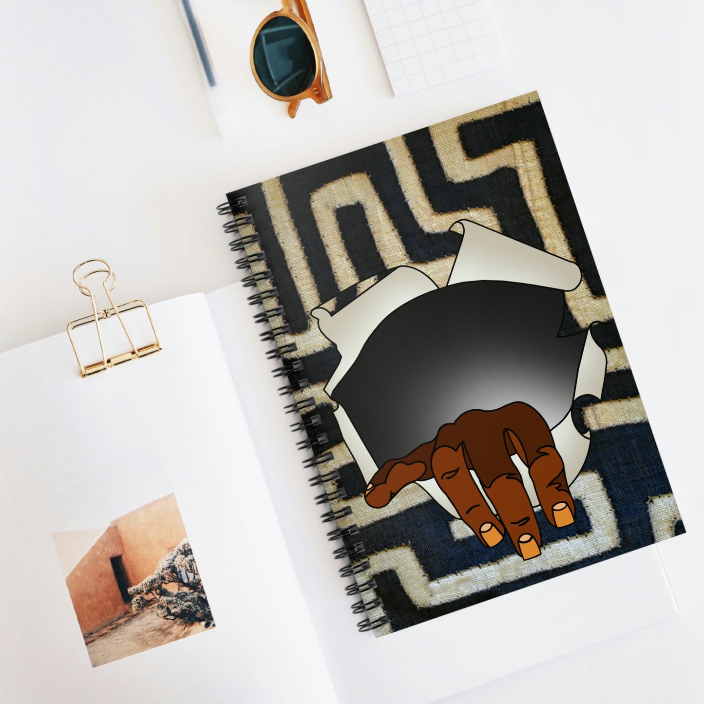 A Show of Hands! Spiral Notebook - Ruled Line