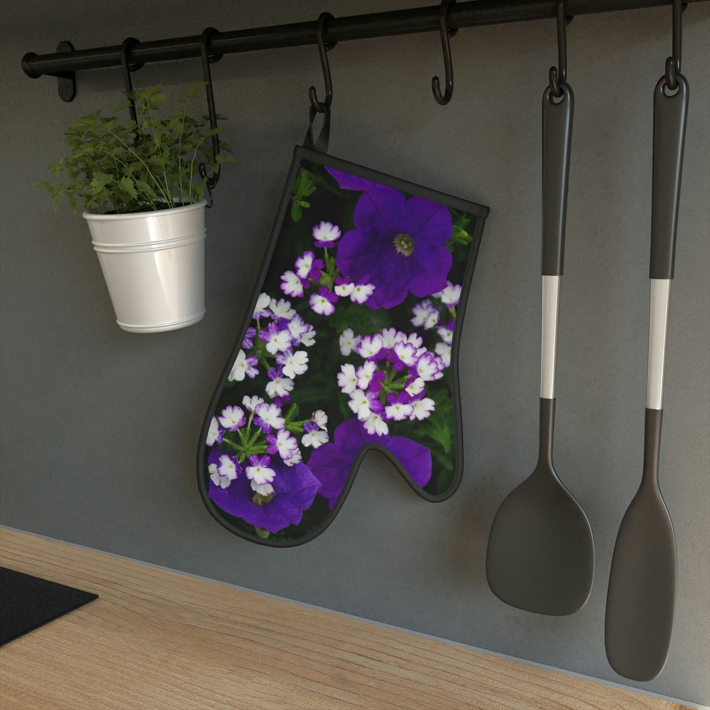 Flowers 04 Oven Glove
