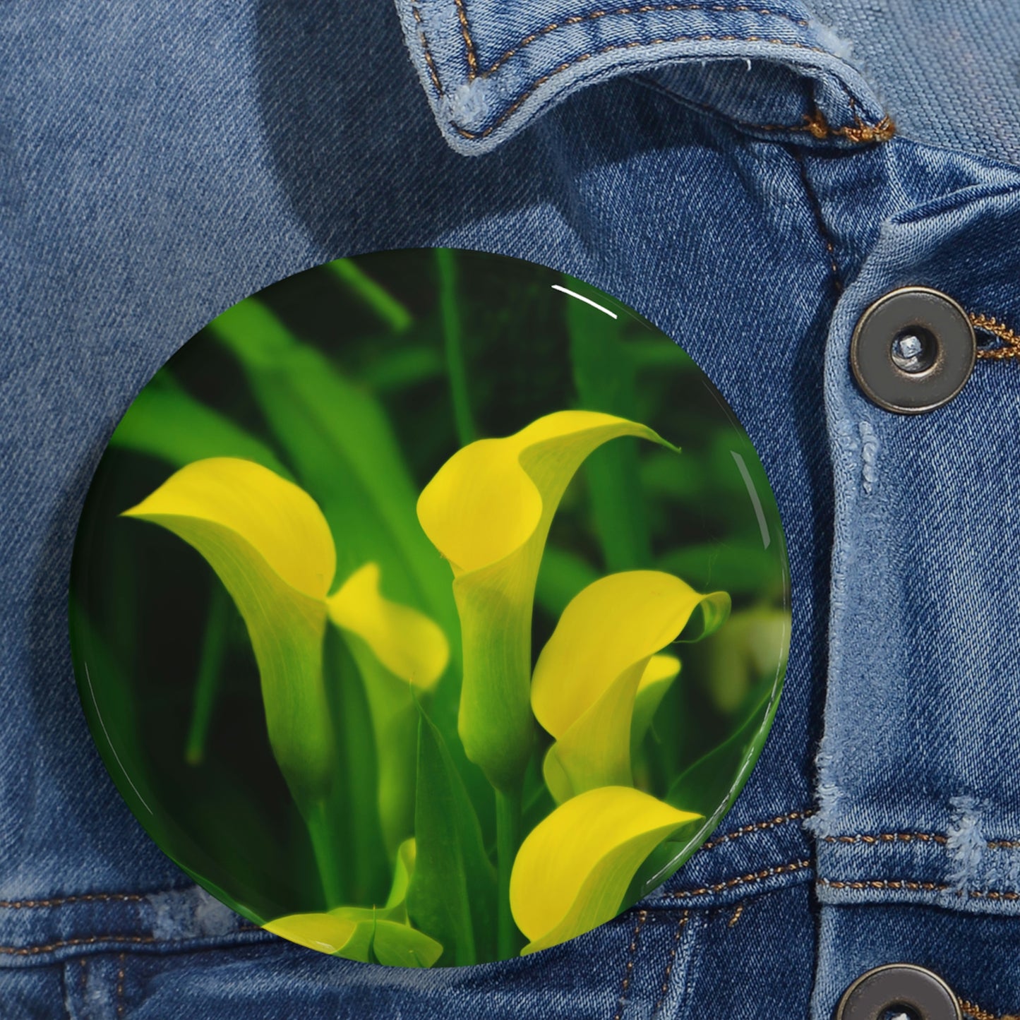 Flowers 33 Round Pins