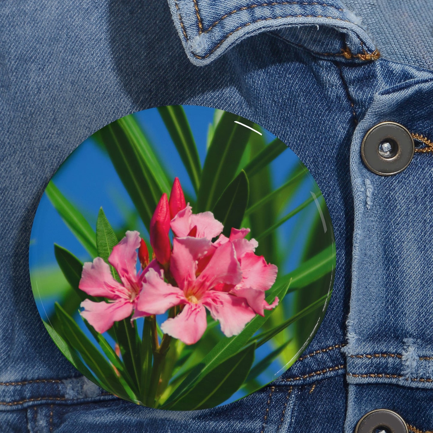 Flowers 29 Round Pins