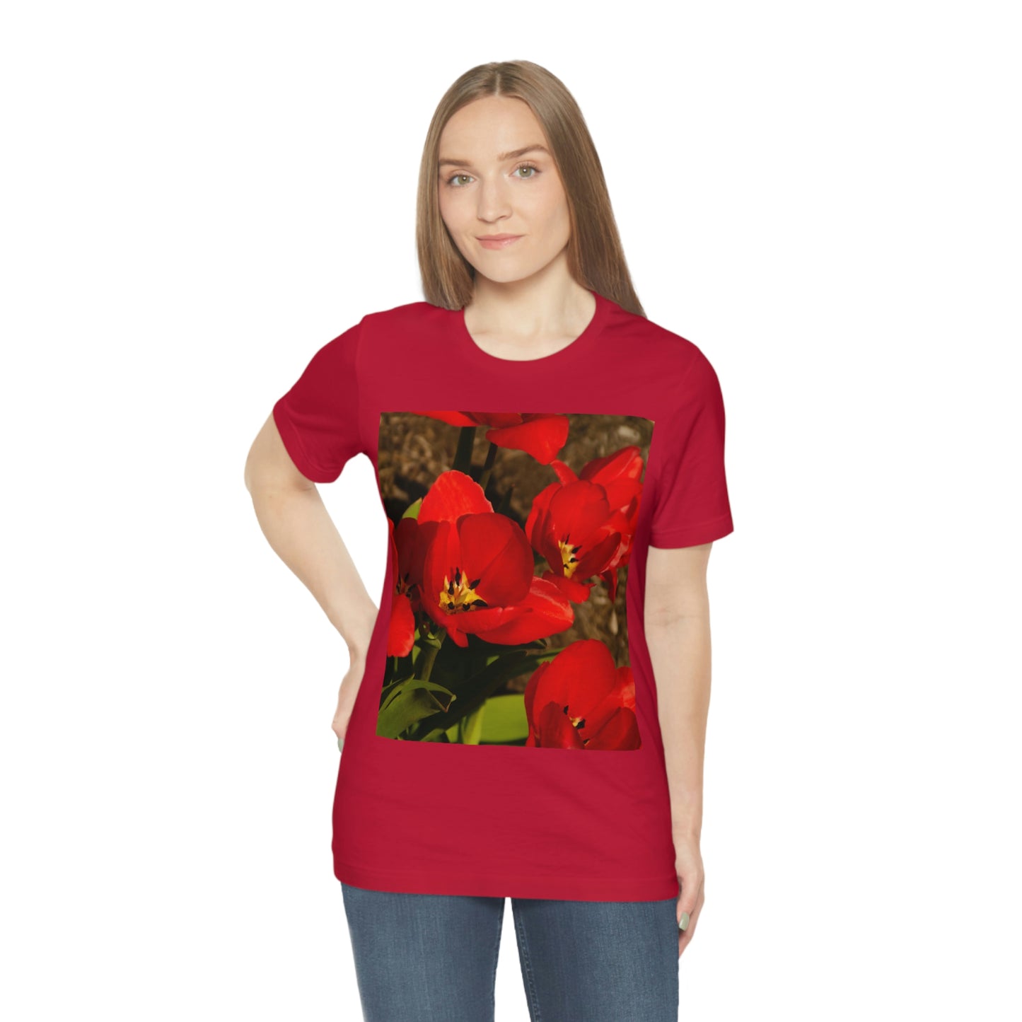 Flowers 05 Unisex Jersey Short Sleeve Tee