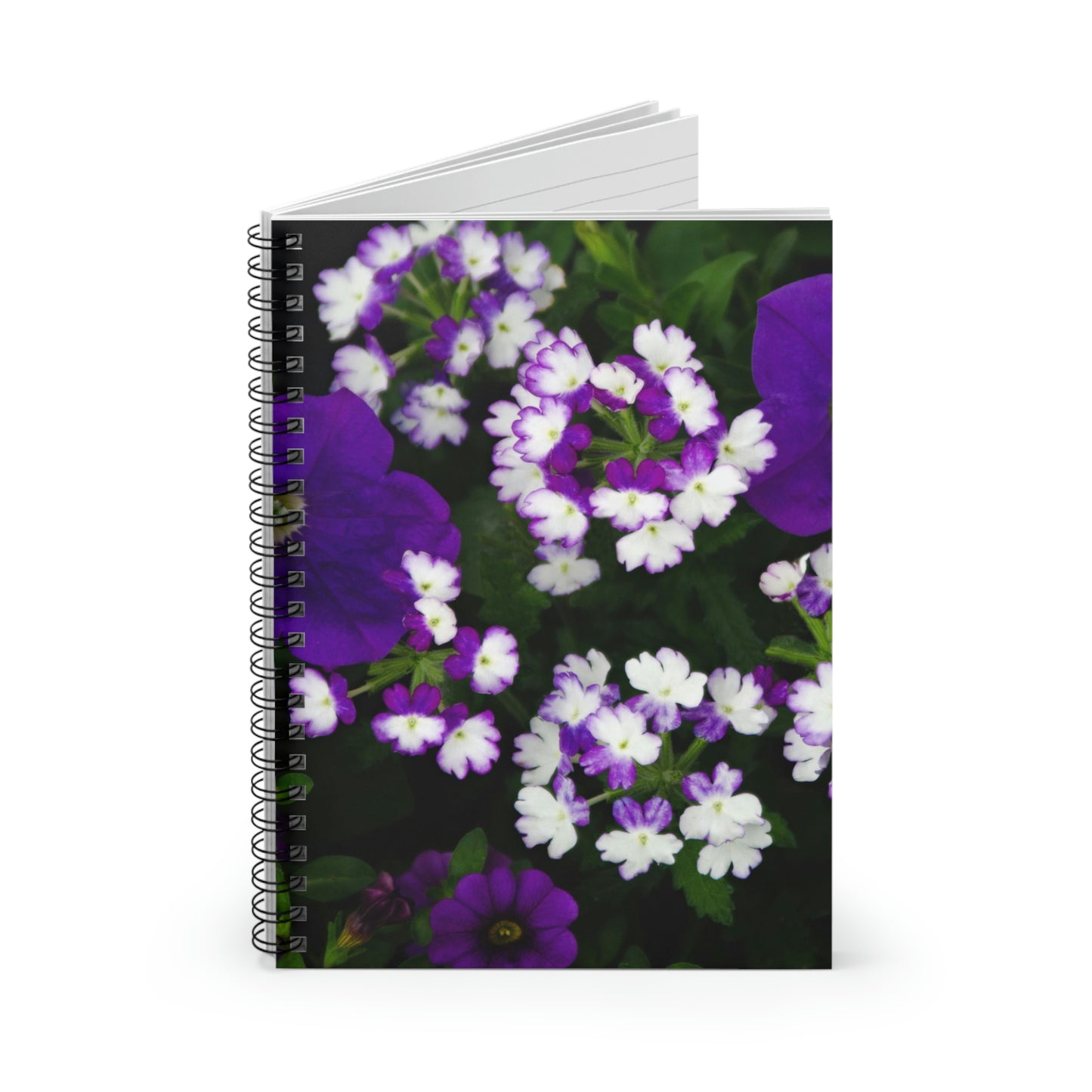 Flowers 04 Spiral Notebook - Ruled Line