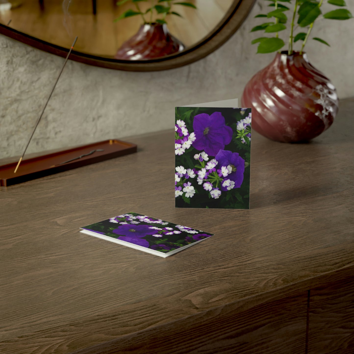 Flowers 04 Greeting Cards (1, 10, 30, and 50pcs)