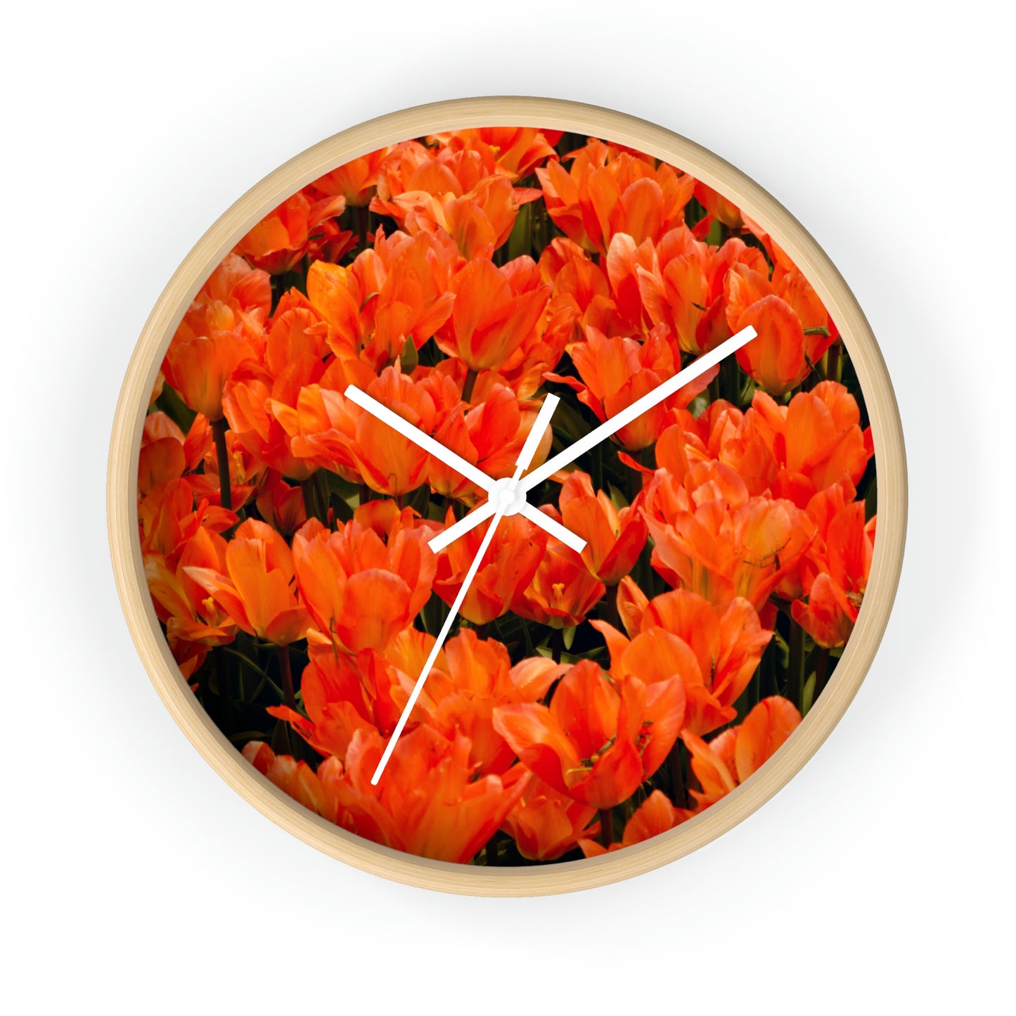 Flowers 03 Wall Clock