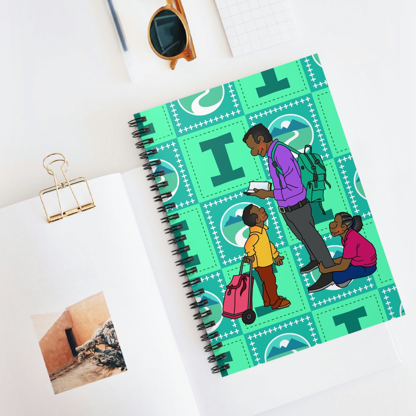 The Bible as Simple as ABC I Spiral Notebook - Ruled Line