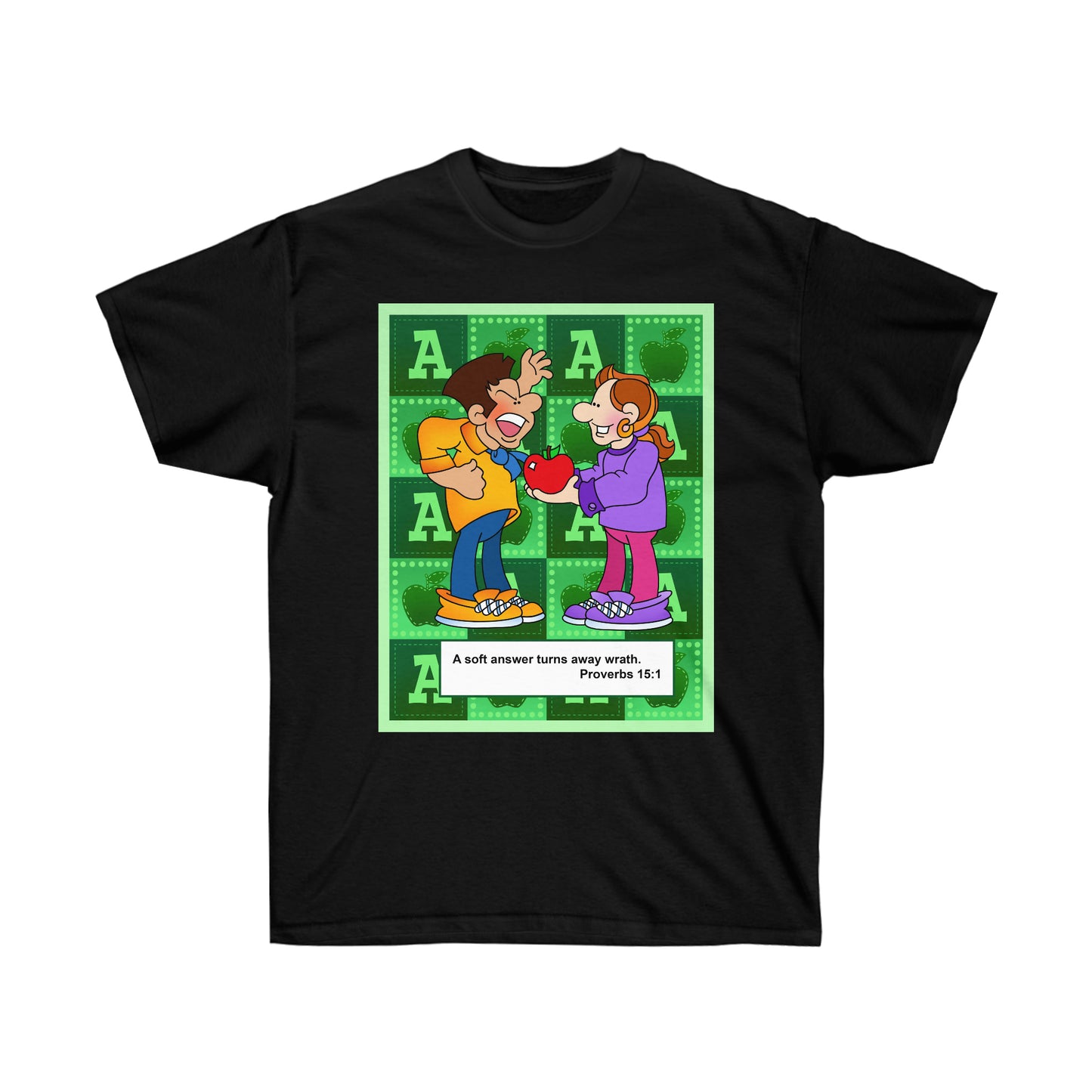 The Bible as Simple as ABC A Unisex Ultra Cotton Tee