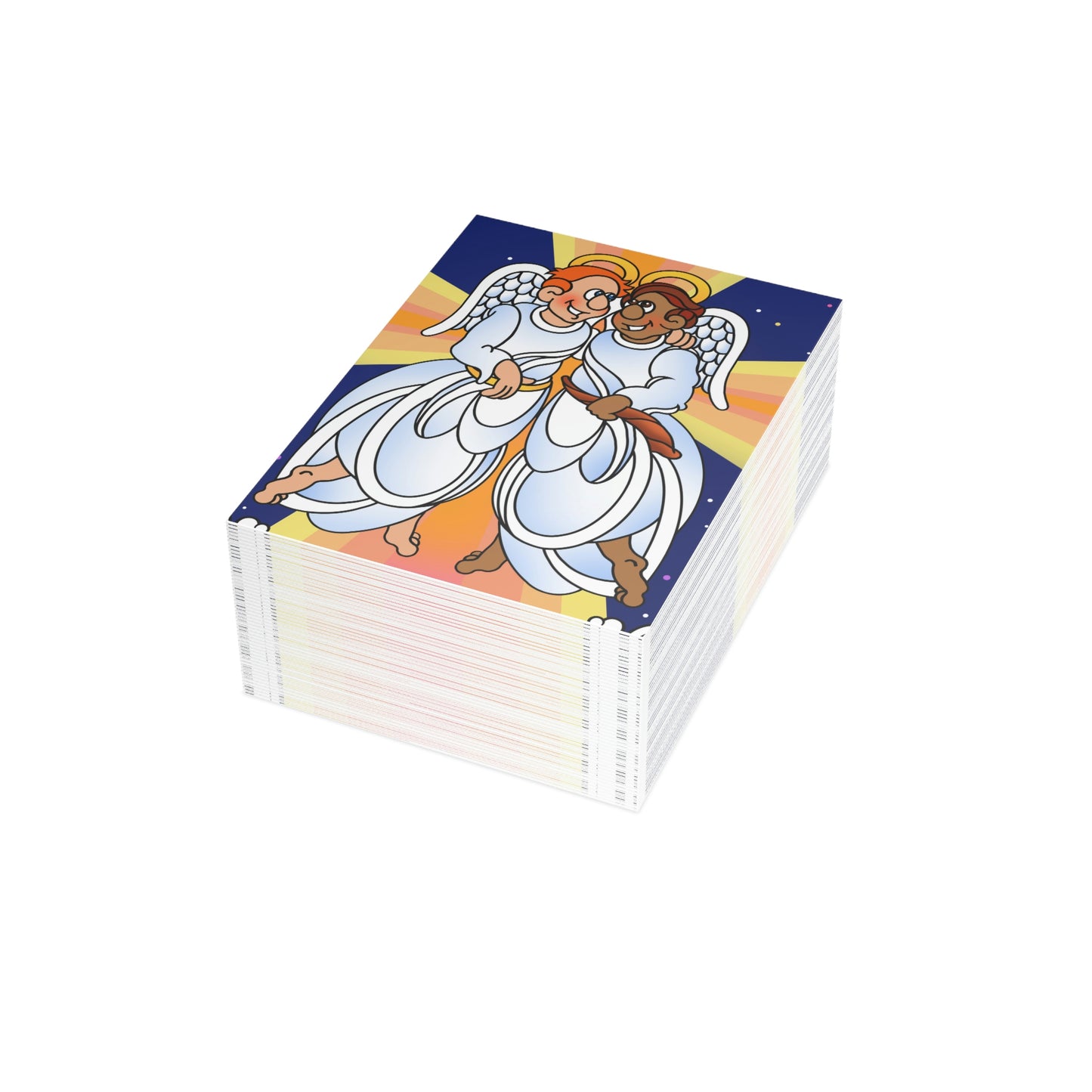 Hark and Harold Angel Sing Greeting Cards (1, 10, 30, and 50pcs)