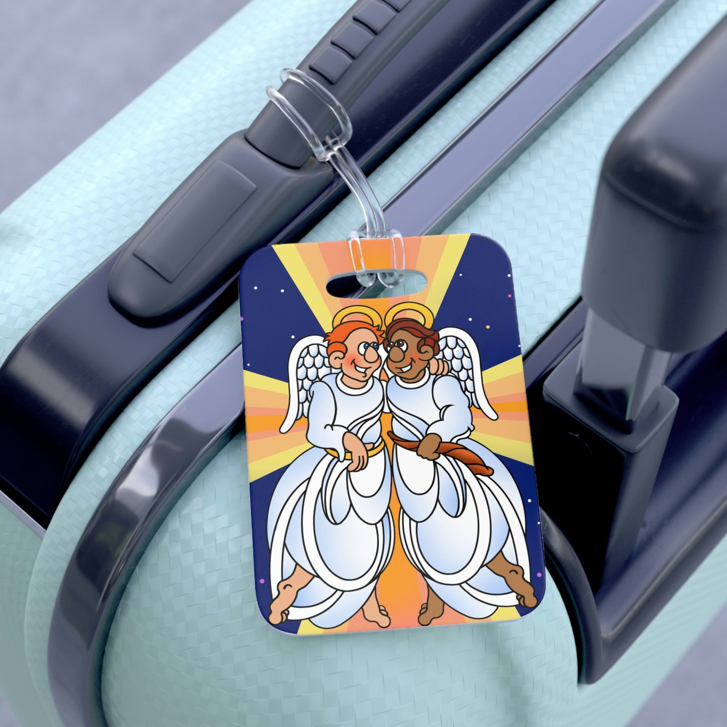 Hark and Harold Angel Sing Bag Tag