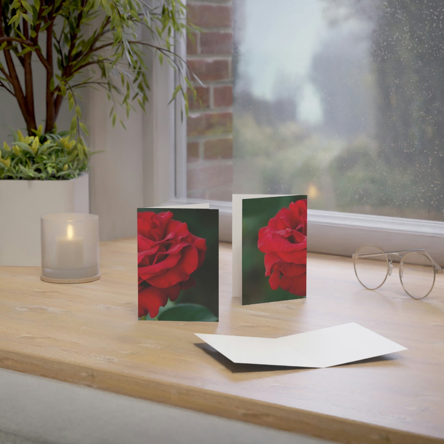 Flowers 13 Greeting Cards (1, 10, 30, and 50pcs)