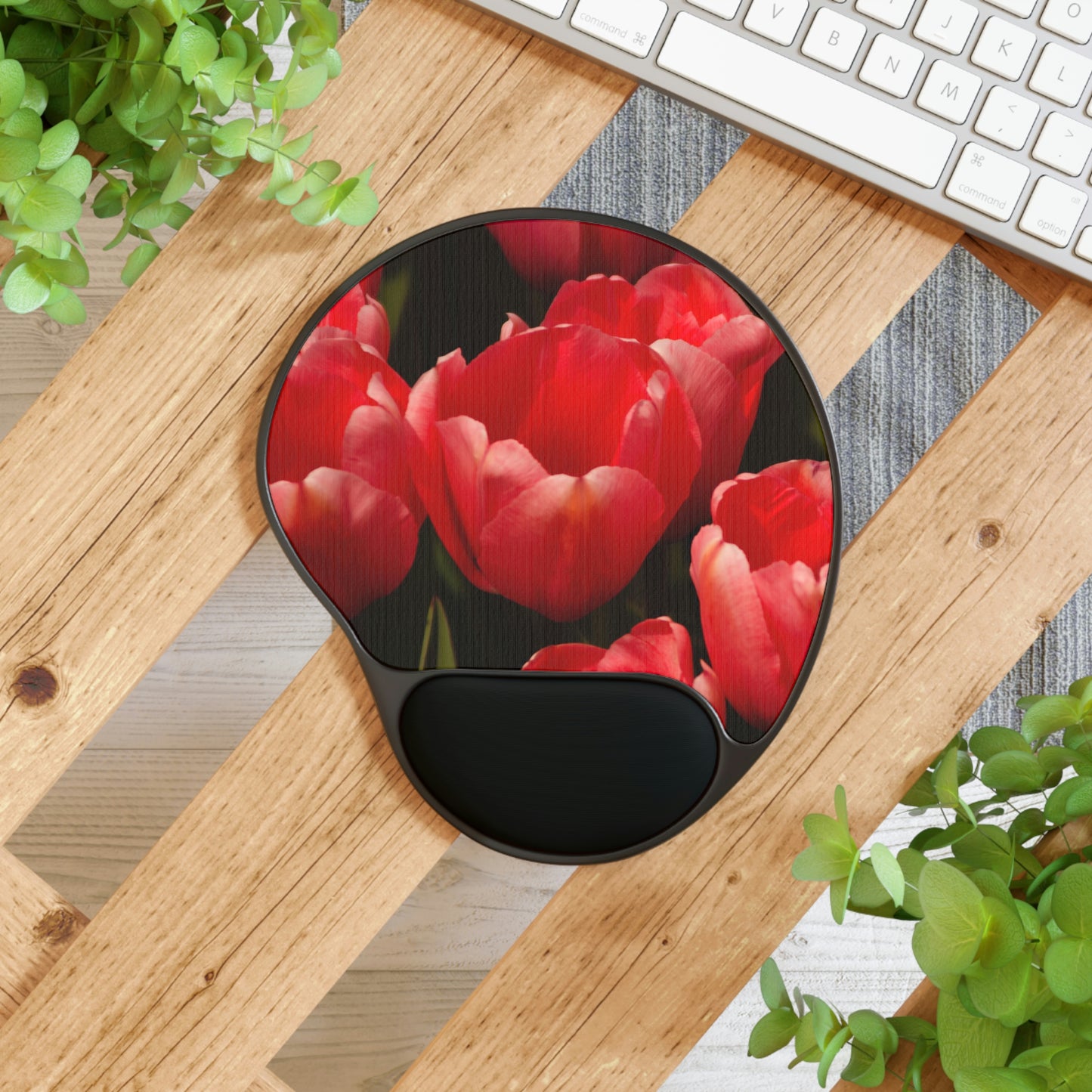 Flowers 09 Mouse Pad With Wrist Rest