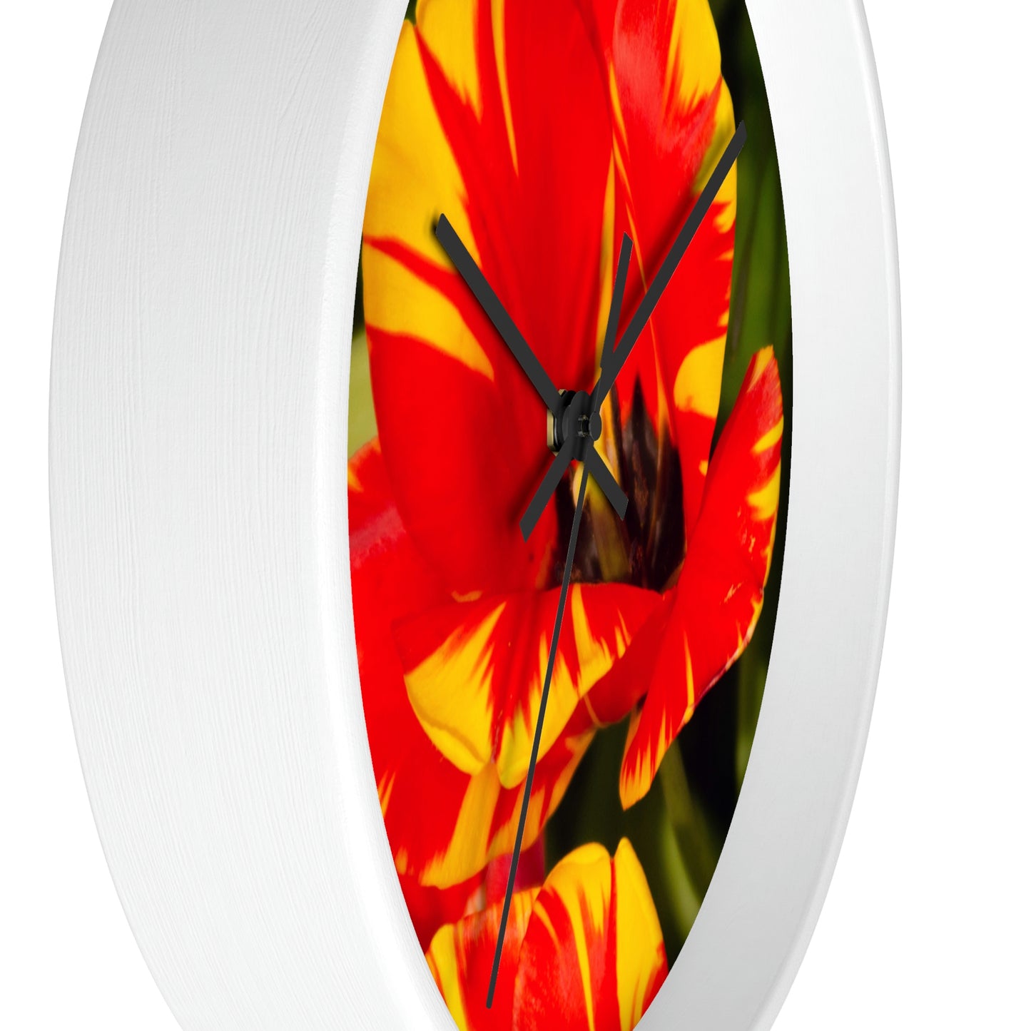 Flowers 12 Wall Clock