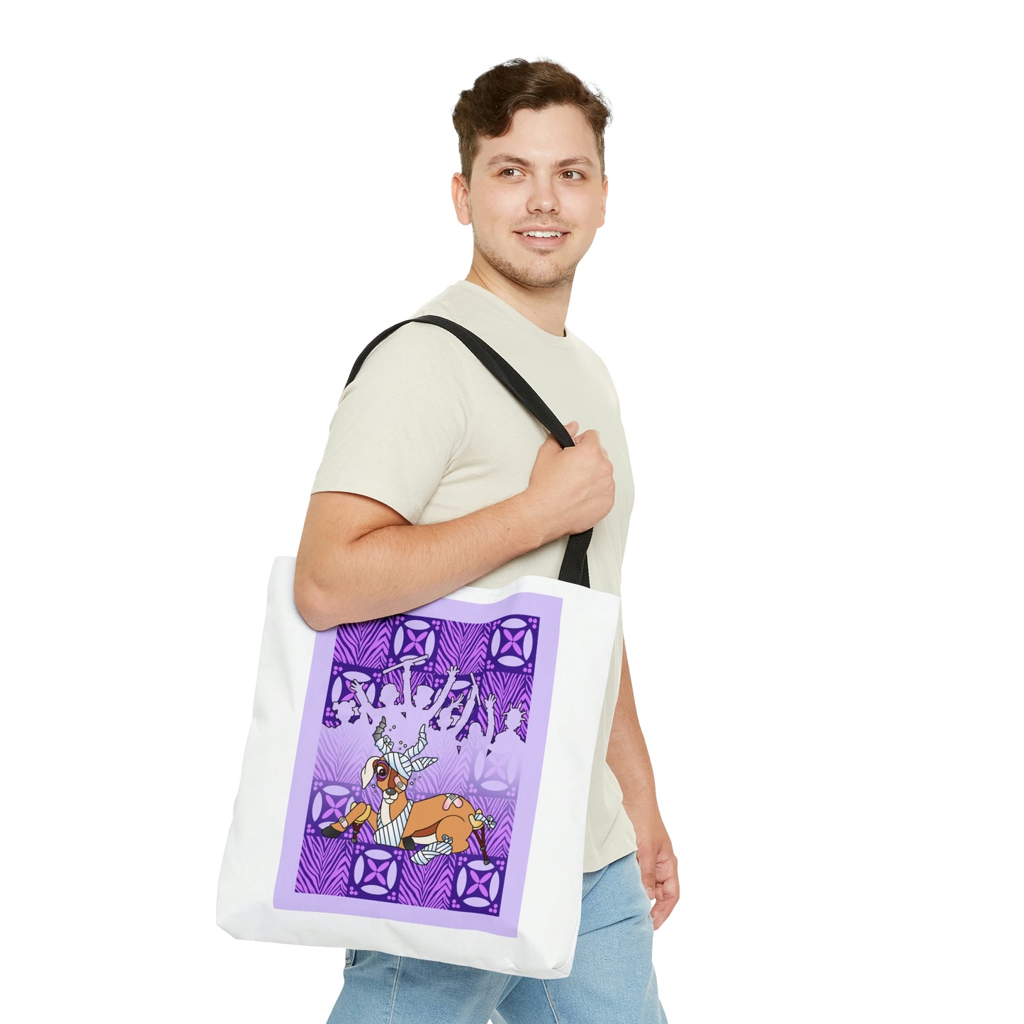 The Day that Goso Fell! AOP Tote Bag