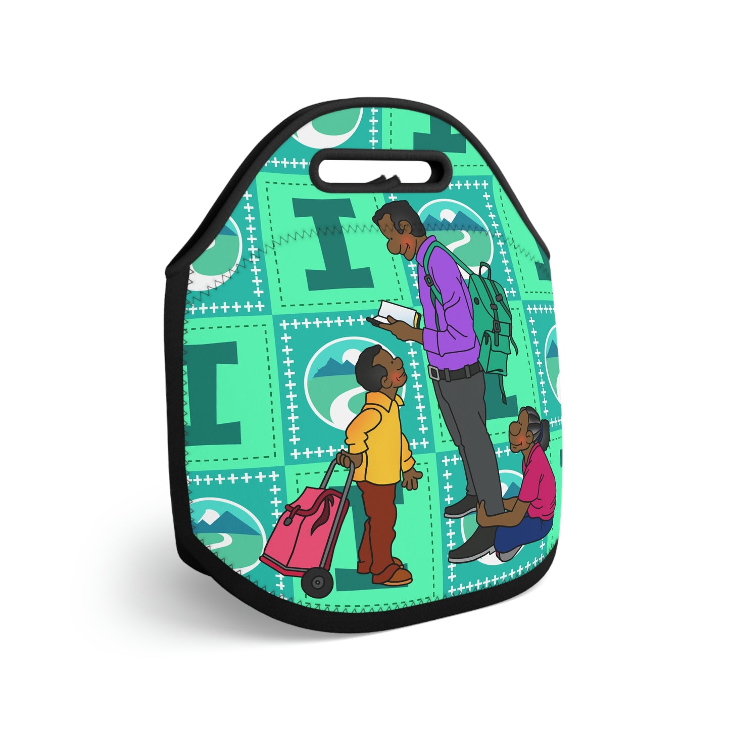 The Bible as Simple as ABC I Neoprene Lunch Bag