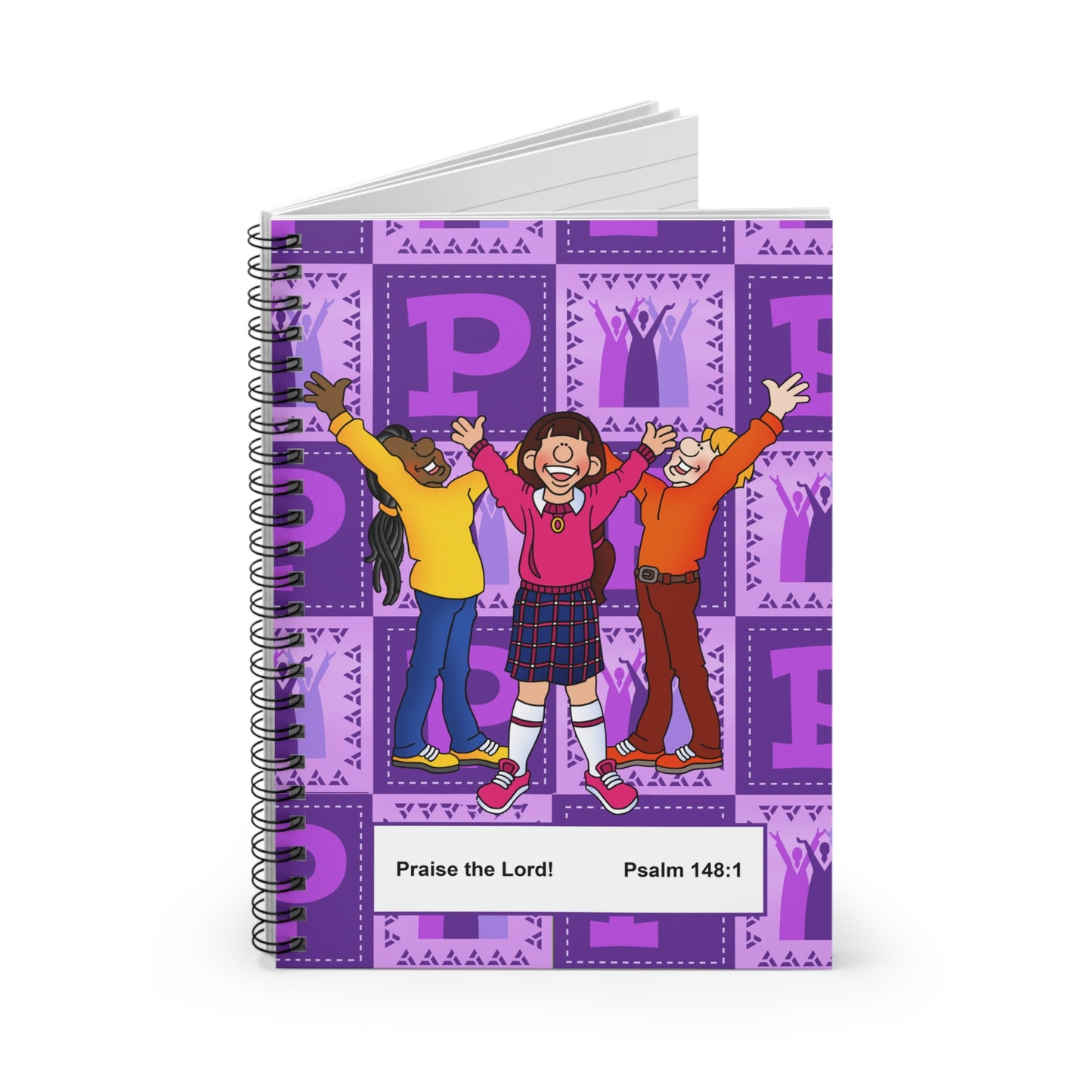 The Bible as Simple as ABC P Spiral Notebook - Ruled Line