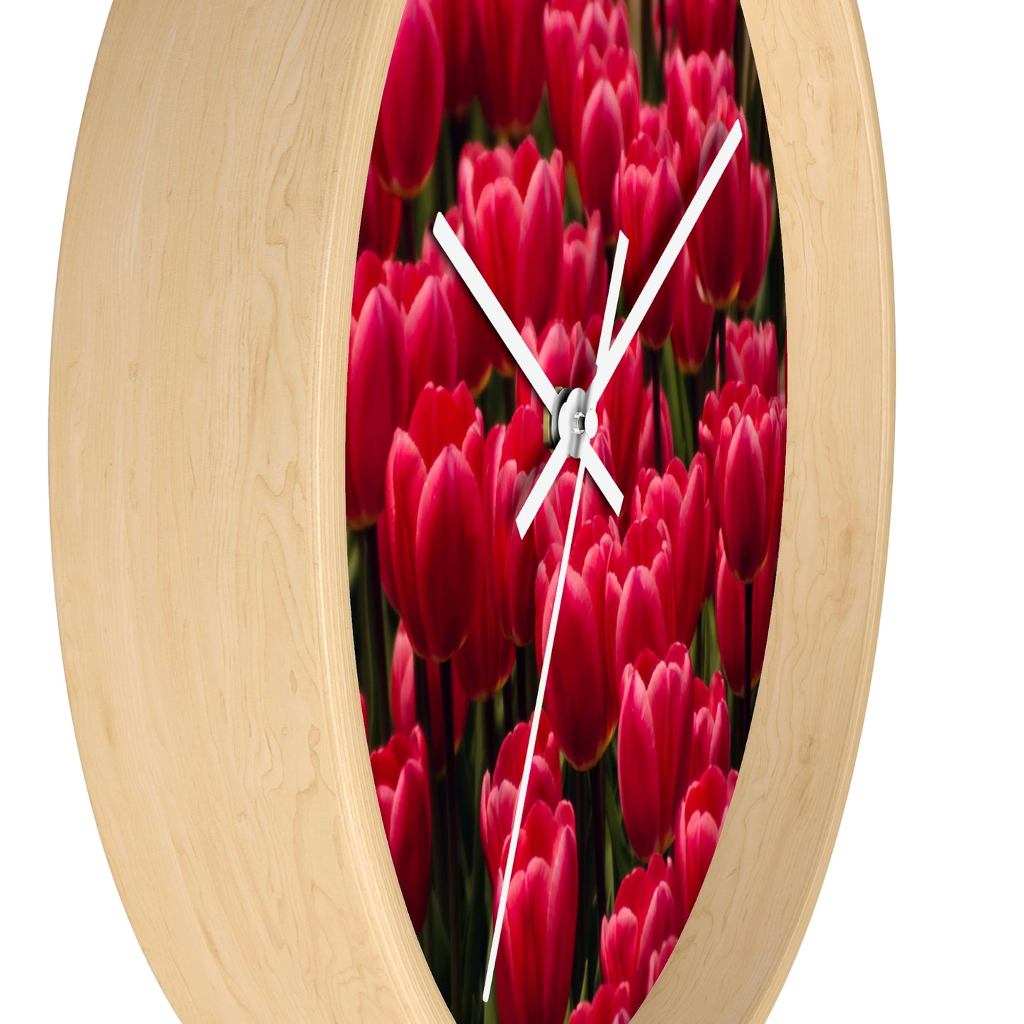 Flowers 15 Wall Clock