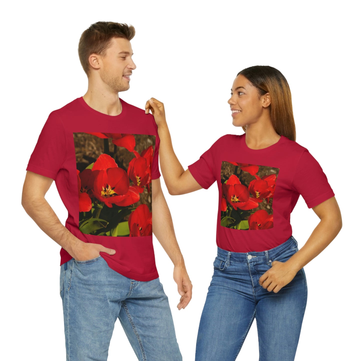 Flowers 05 Unisex Jersey Short Sleeve Tee