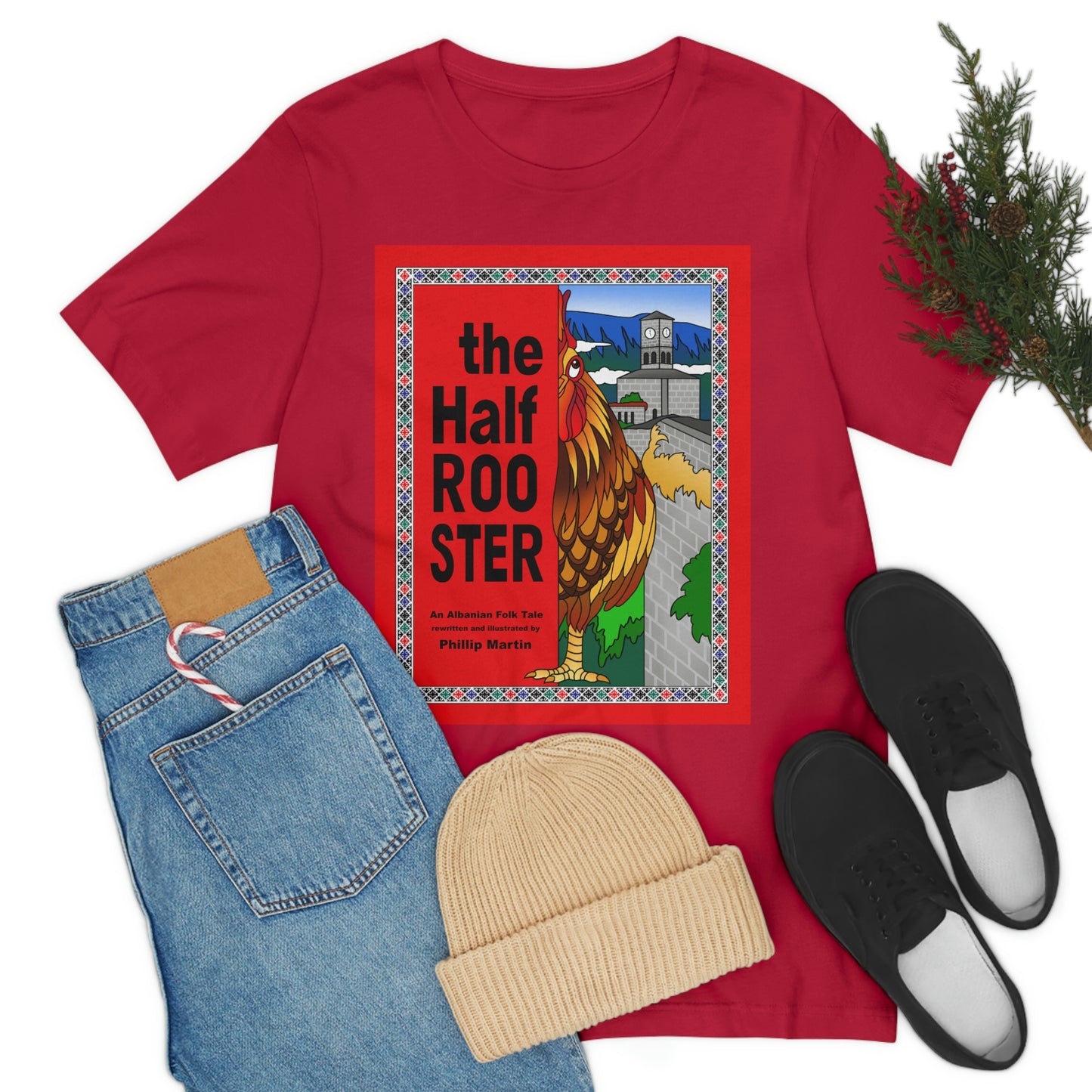 The Half Rooster Unisex Jersey Short Sleeve Tee