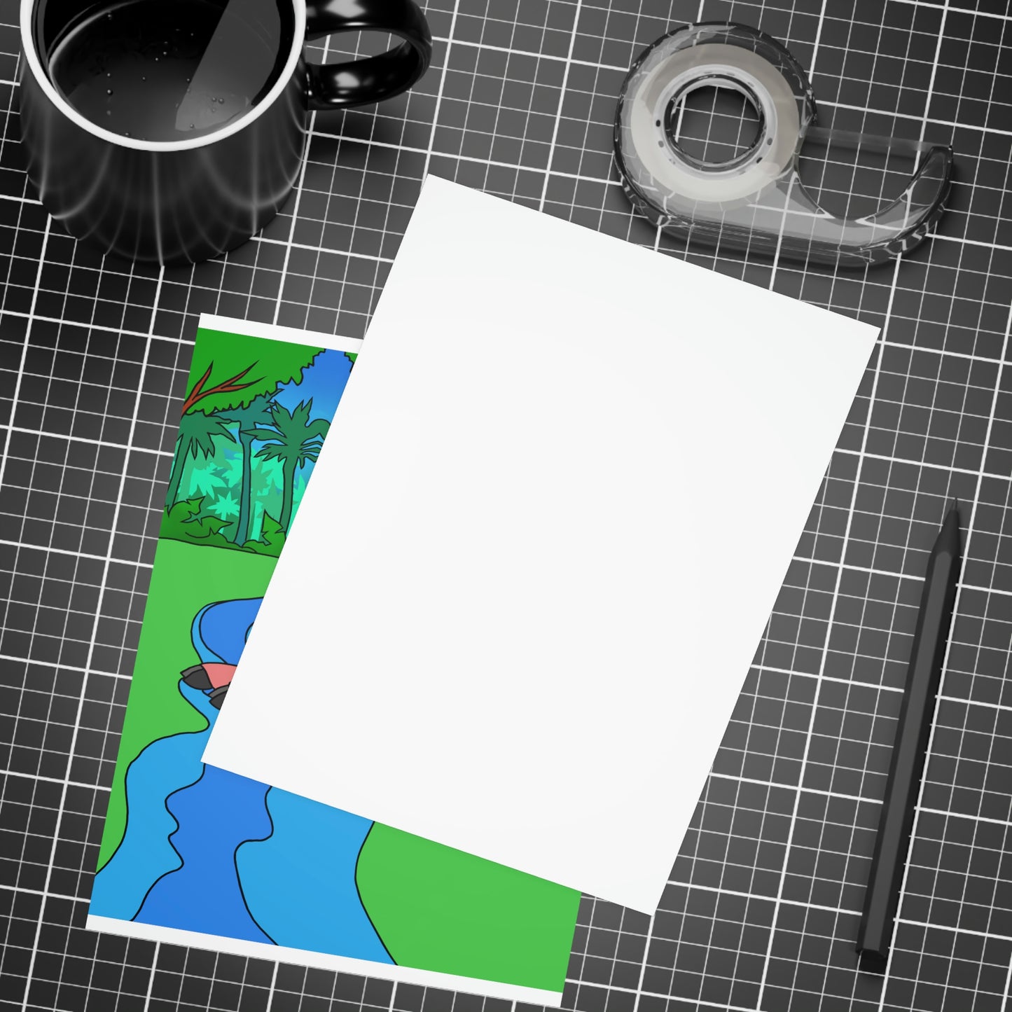 Anansi and the Market Pig! Greeting Card Bundles (envelopes not included)