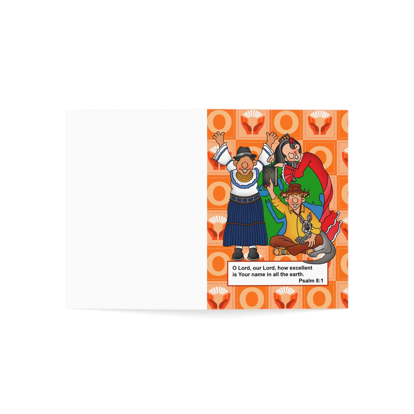 The Bible as Simple as ABC O Greeting Cards (1, 10, 30, and 50pcs)