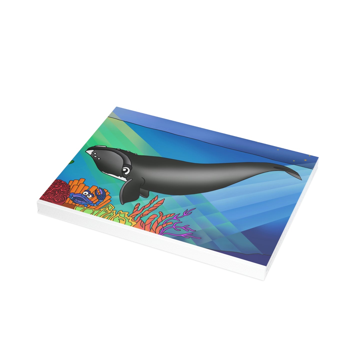 Gray Whale Greeting Card Bundles (envelopes not included)