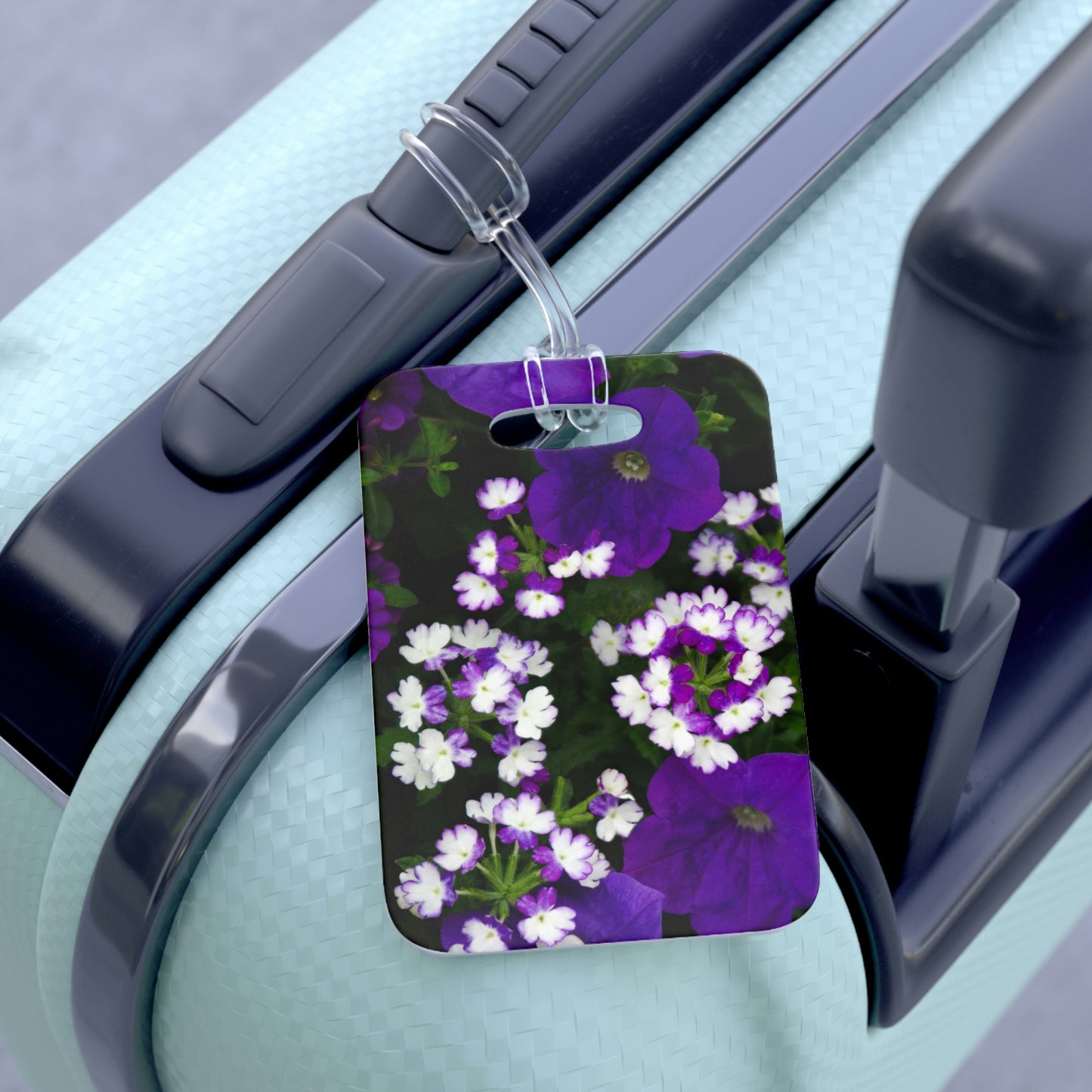 Flowers 04 Bag Tag