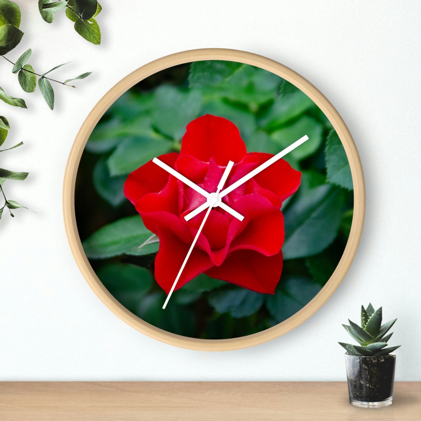 Flowers 07 Wall Clock