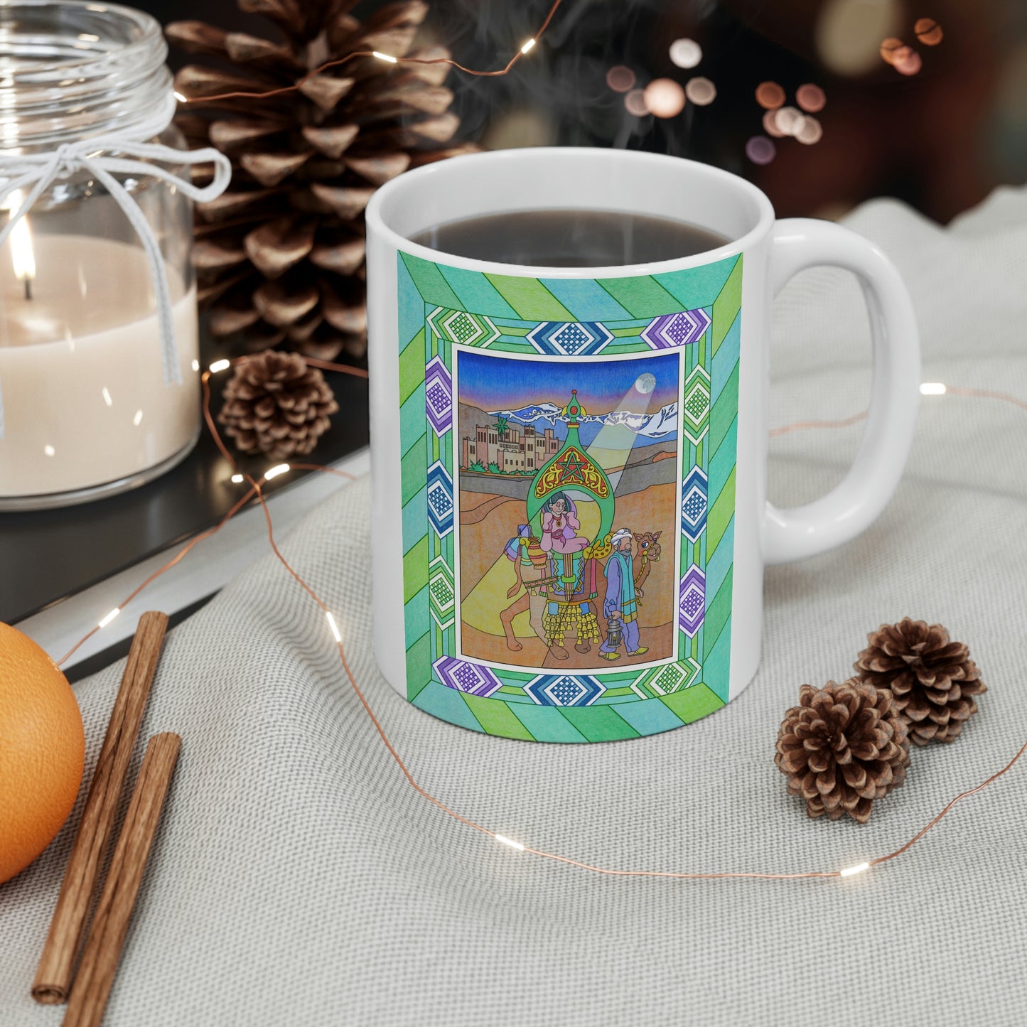 The Stone at the Door! Ceramic Mug 11oz