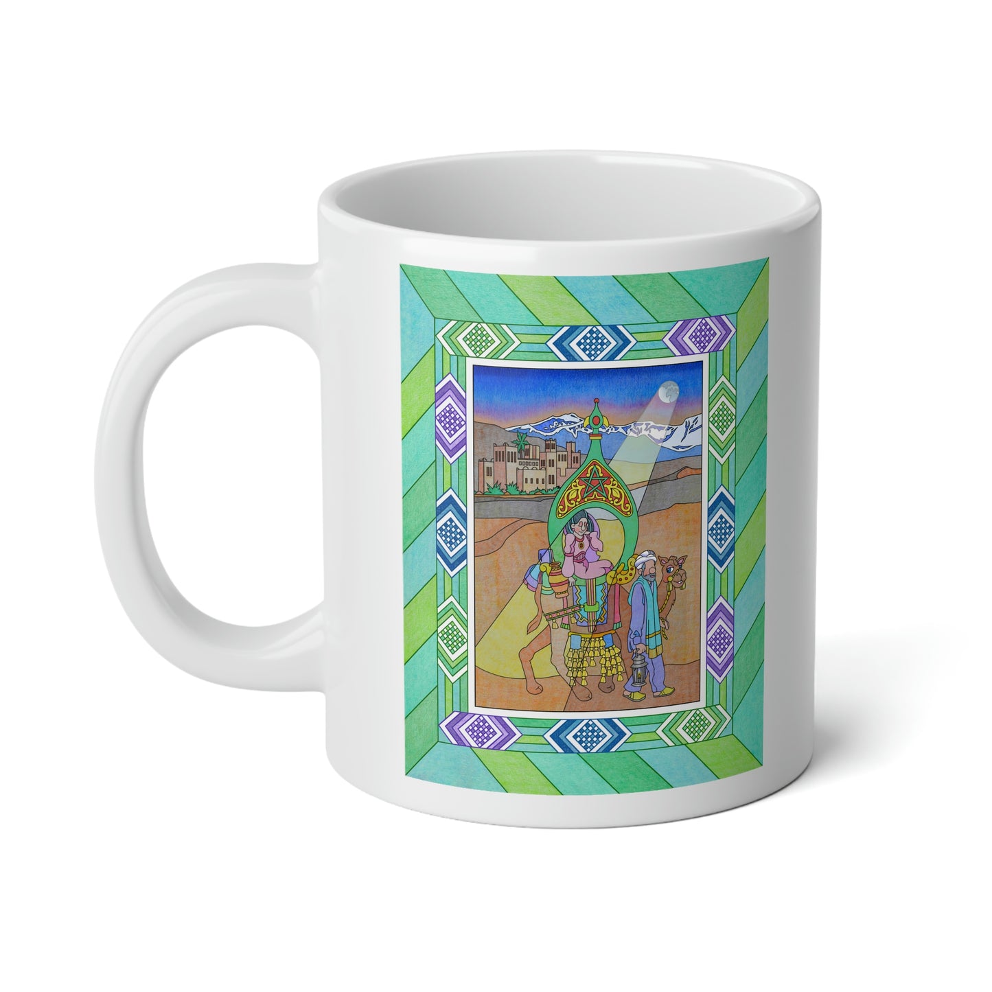 The Stone at the Door! Jumbo Mug, 20oz
